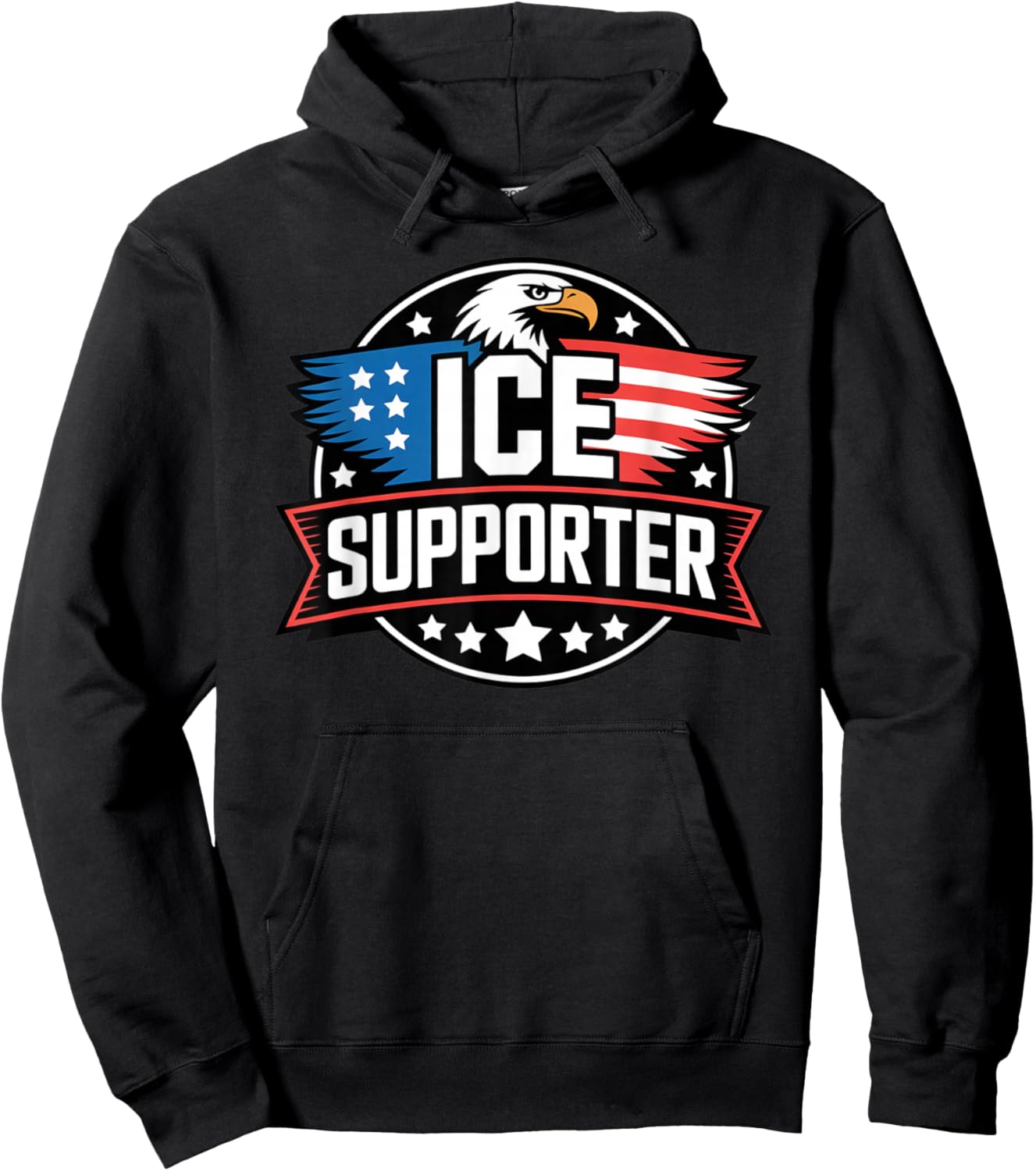 ICE Supporter Support ICE Hoodie - Hoodie | Black