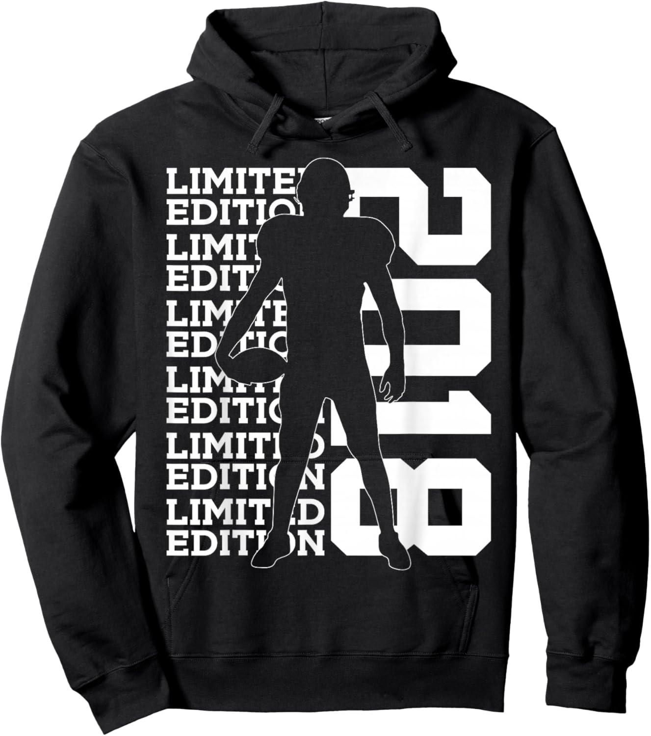 Limited Edition 2018 Football 8TH Birthday Hoodie - Hoodie | Black