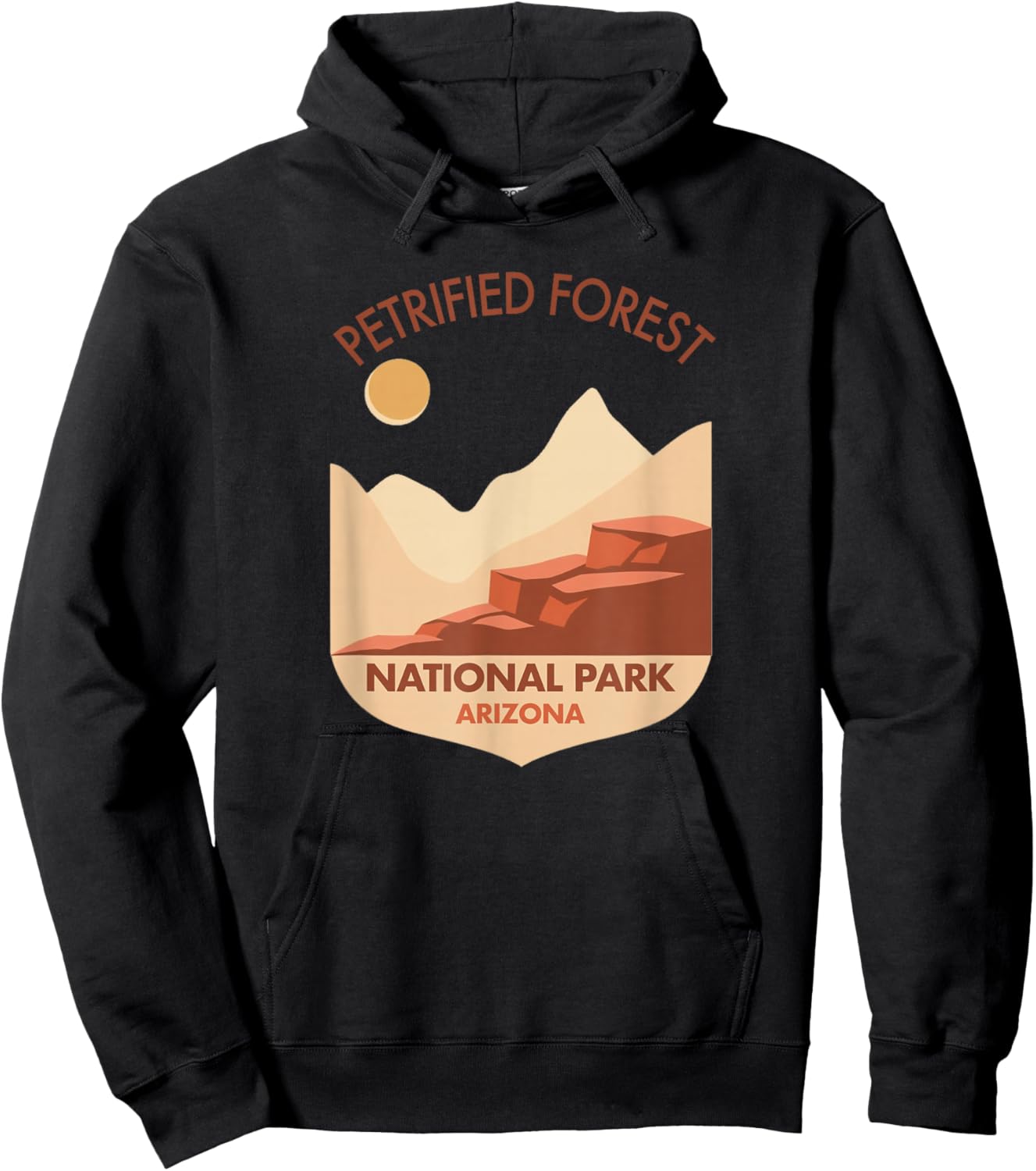 Petrified Forest National Park Souvenir Arizona Men Women Hoodie - Hoodie | Black