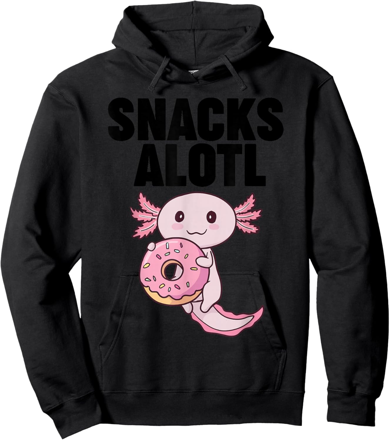 Axolotl SnacksAlotl Hoodie - Hoodie | Black