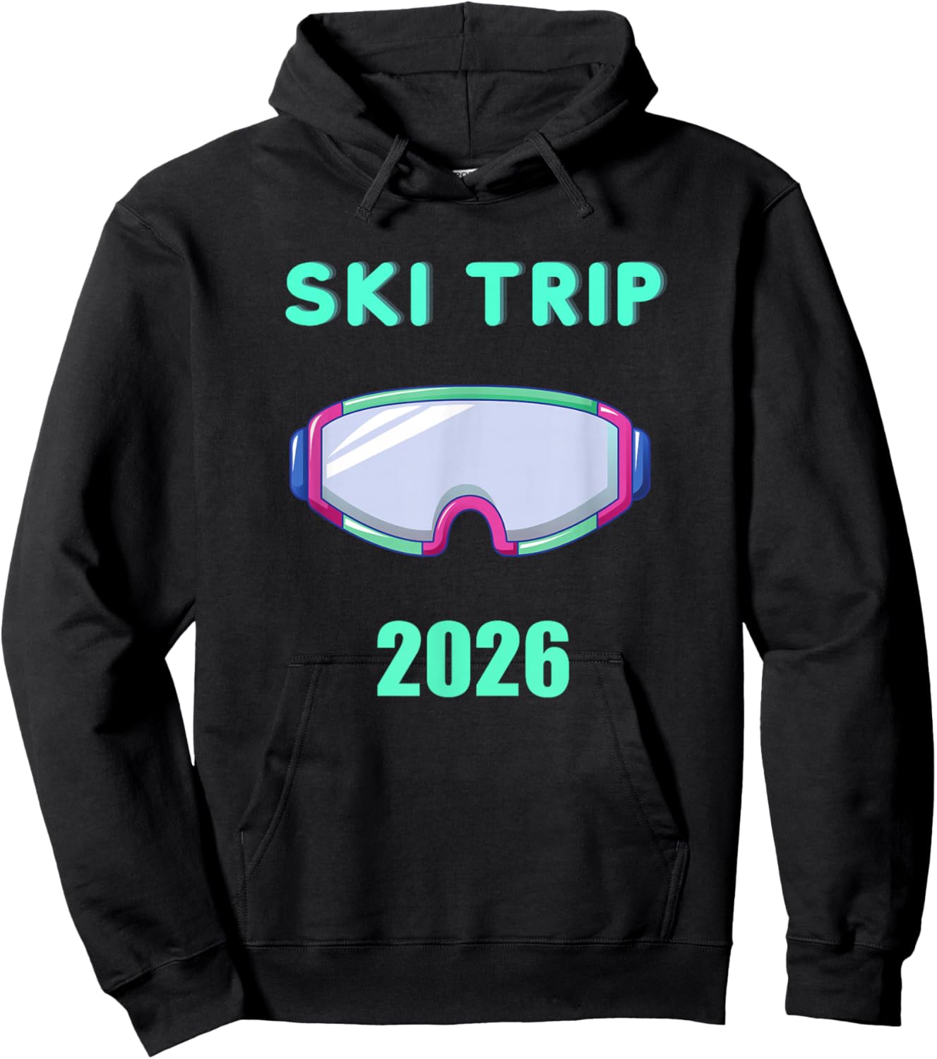 T-Shirt Hoodie - Hoodie | Black