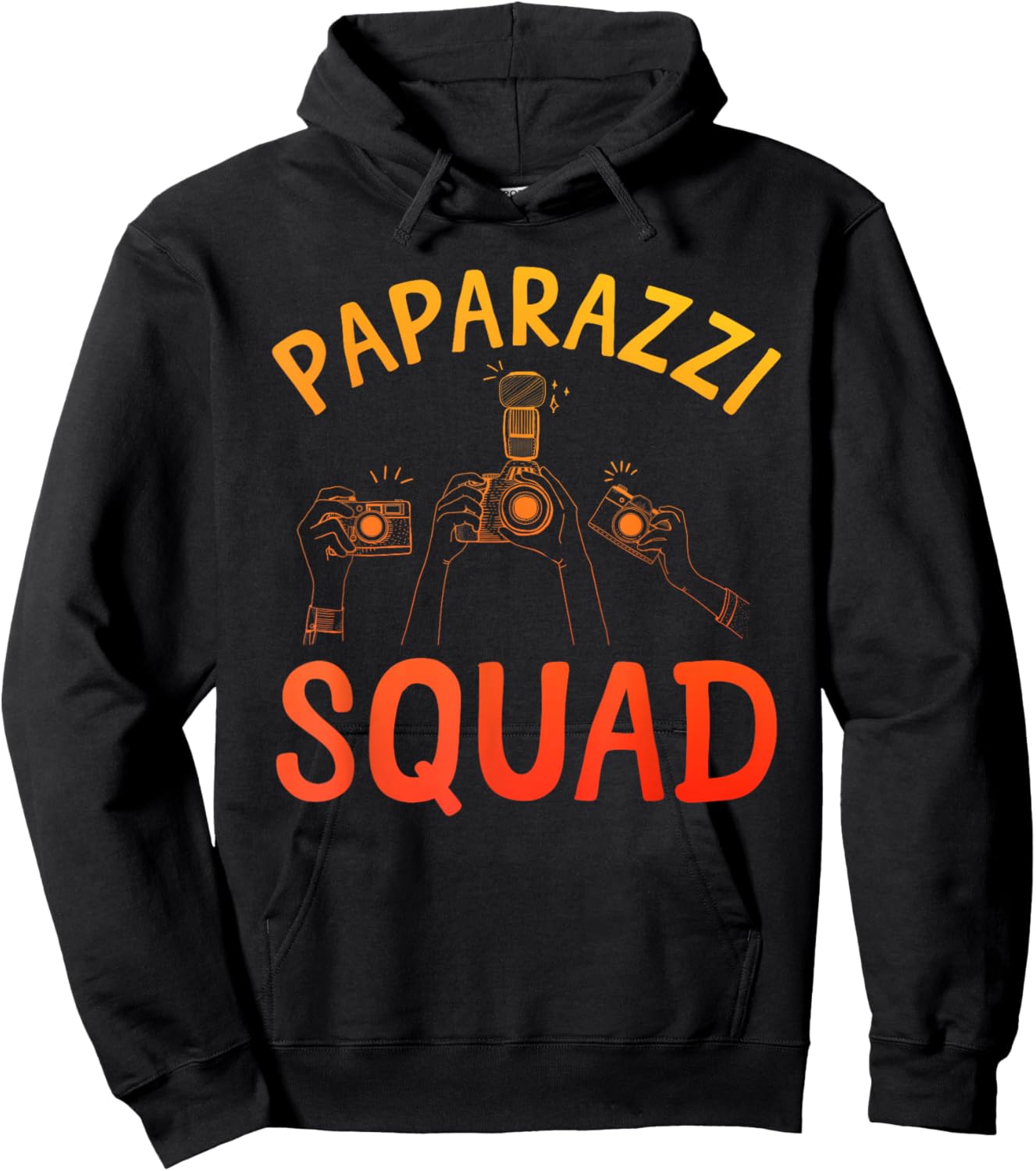 Paparazzi Design Women Press Photographer Paparazzi Hoodie - Hoodie | Black