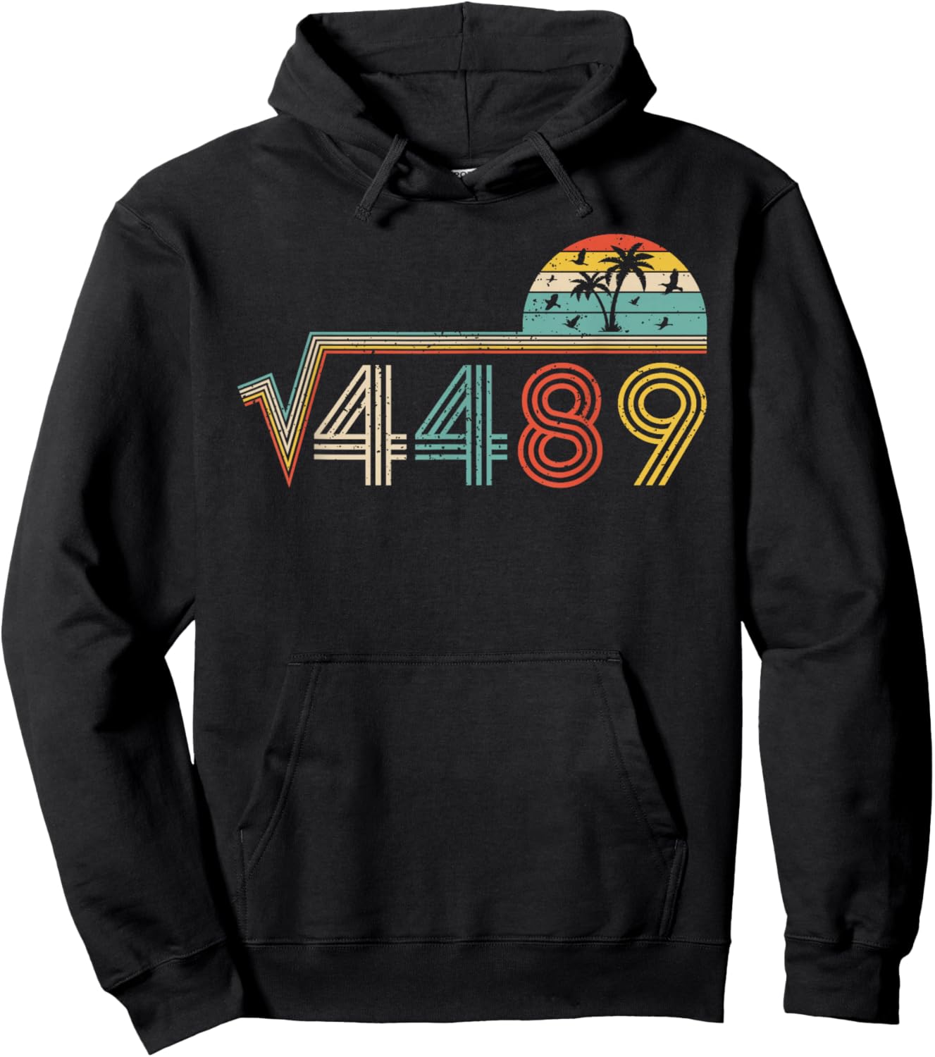 67 Vintage Meme Square Root 4489 Slang Math Teacher Hoodie - Hoodie | Black