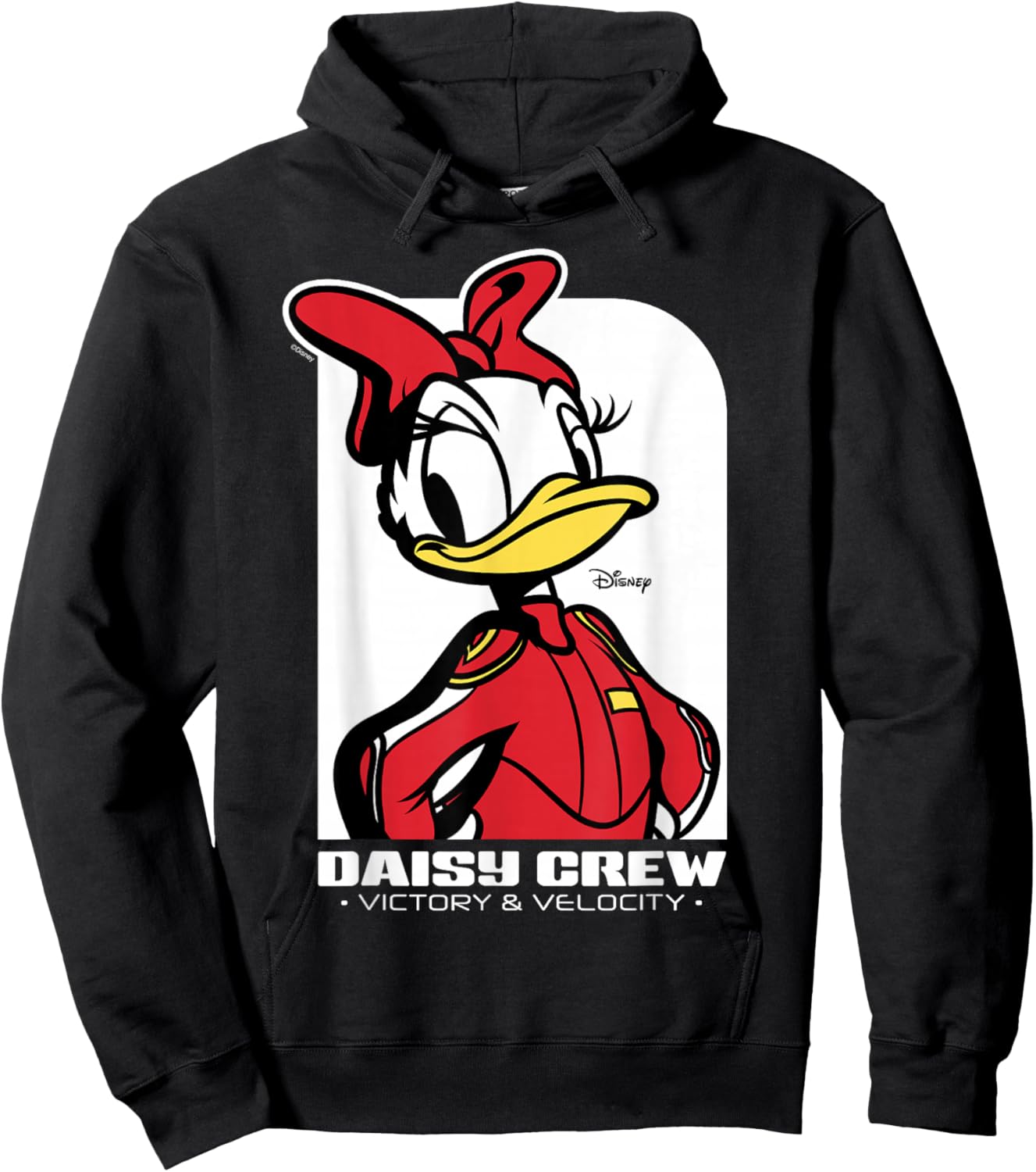 Disney Mickey and Friends Daisy Victory Racing Style Hoodie - Hoodie | Black