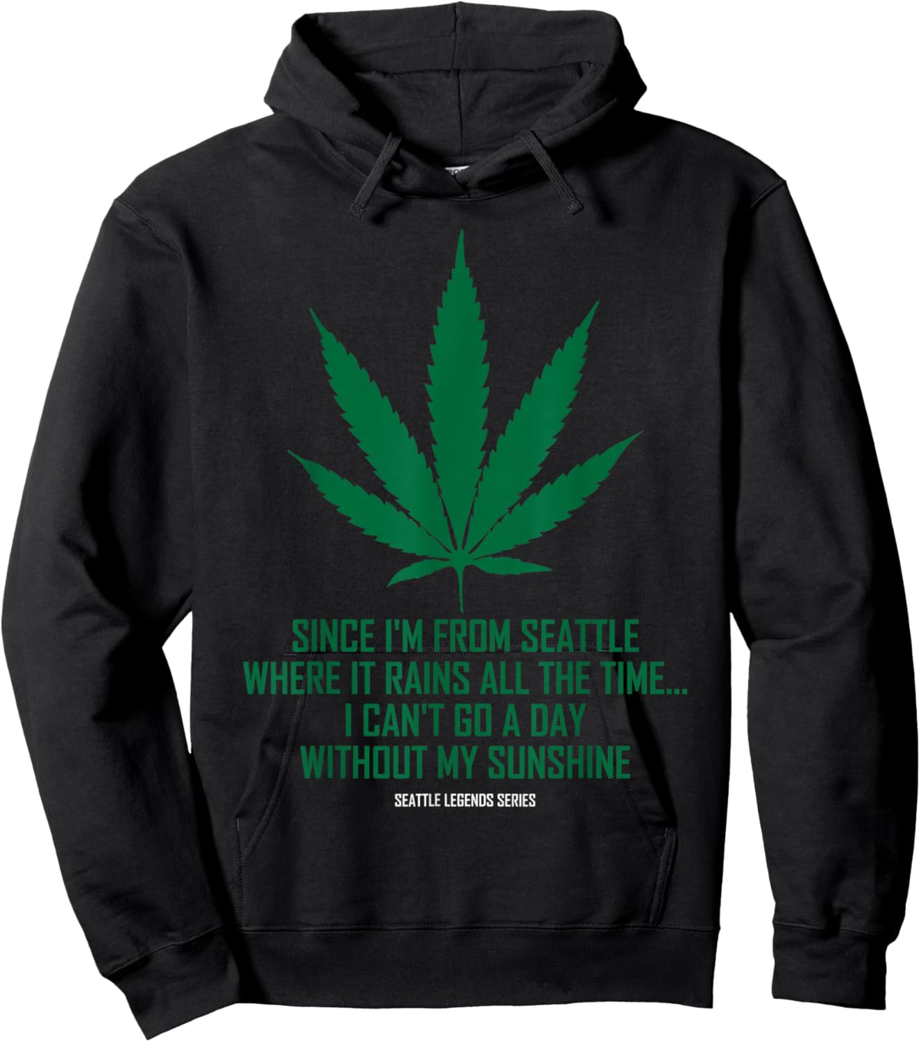 Seattle Sunshine Hoodie - Hoodie | Black