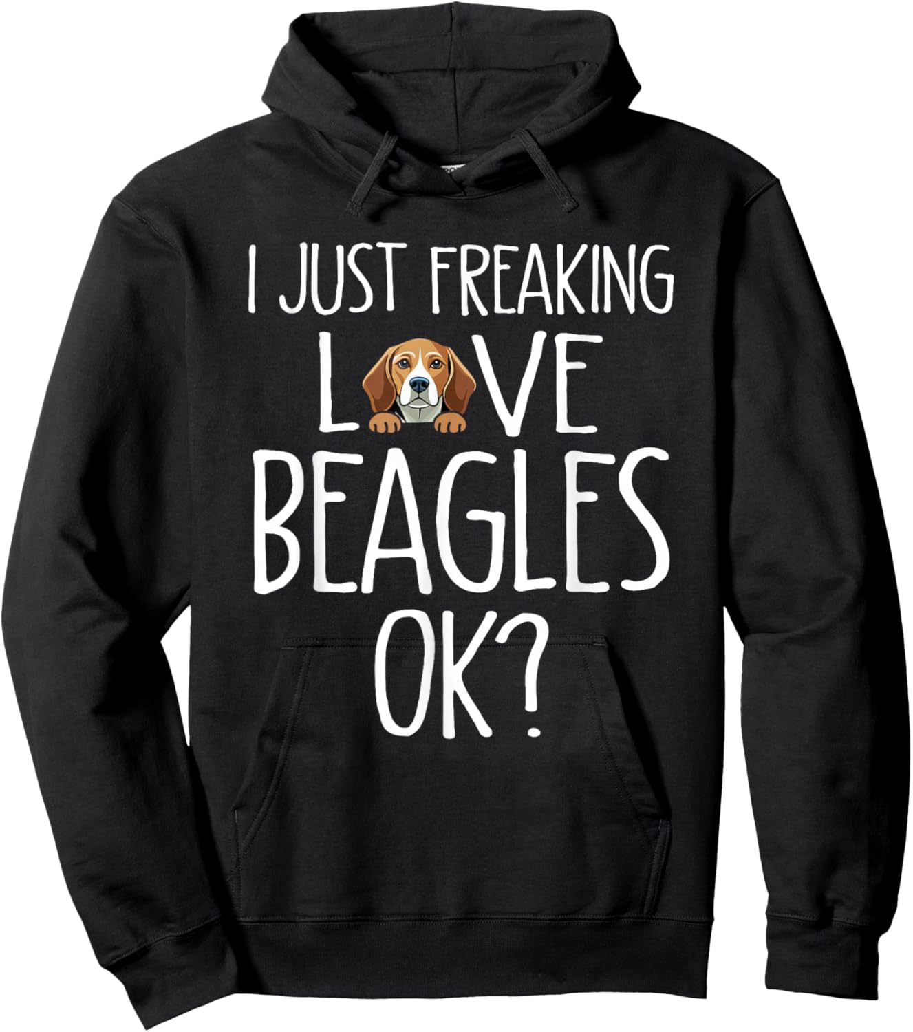 Retro Beagle Dog Mom Dog Dad Funny Beagle Hoodie - Hoodie | Black
