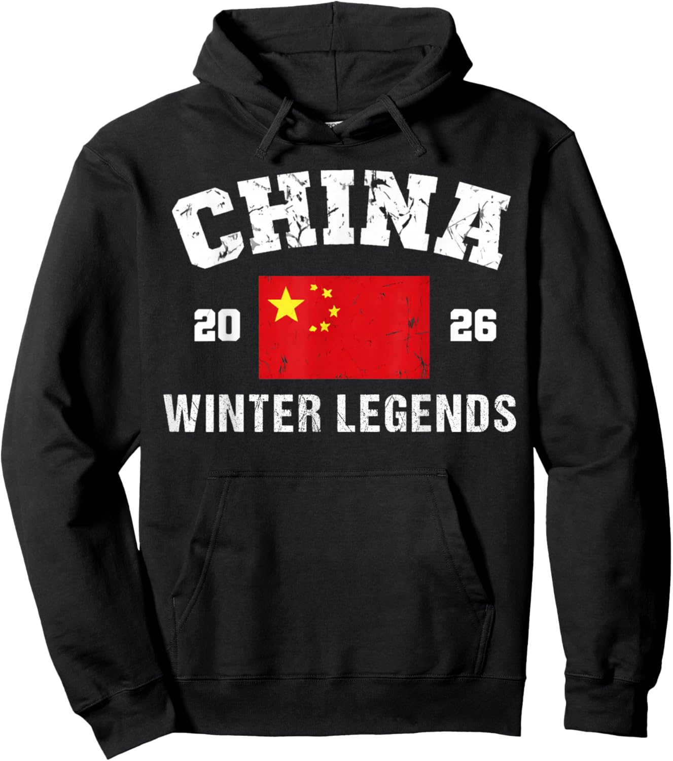 China Winter Legends 2026 Alpine Hoodie - Hoodie | Black