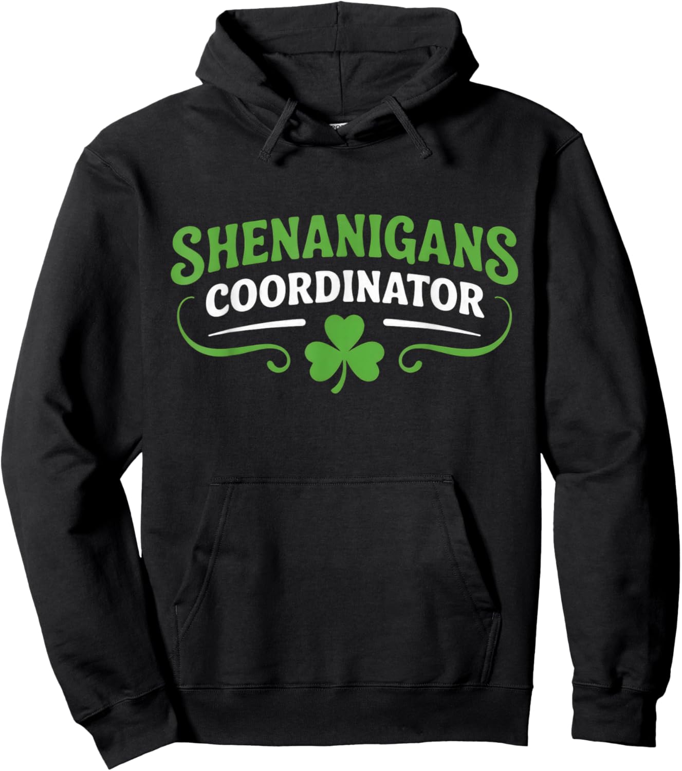Shenanigans Coordinator Teacher St Patrick's Day Hoodie - Hoodie | Black