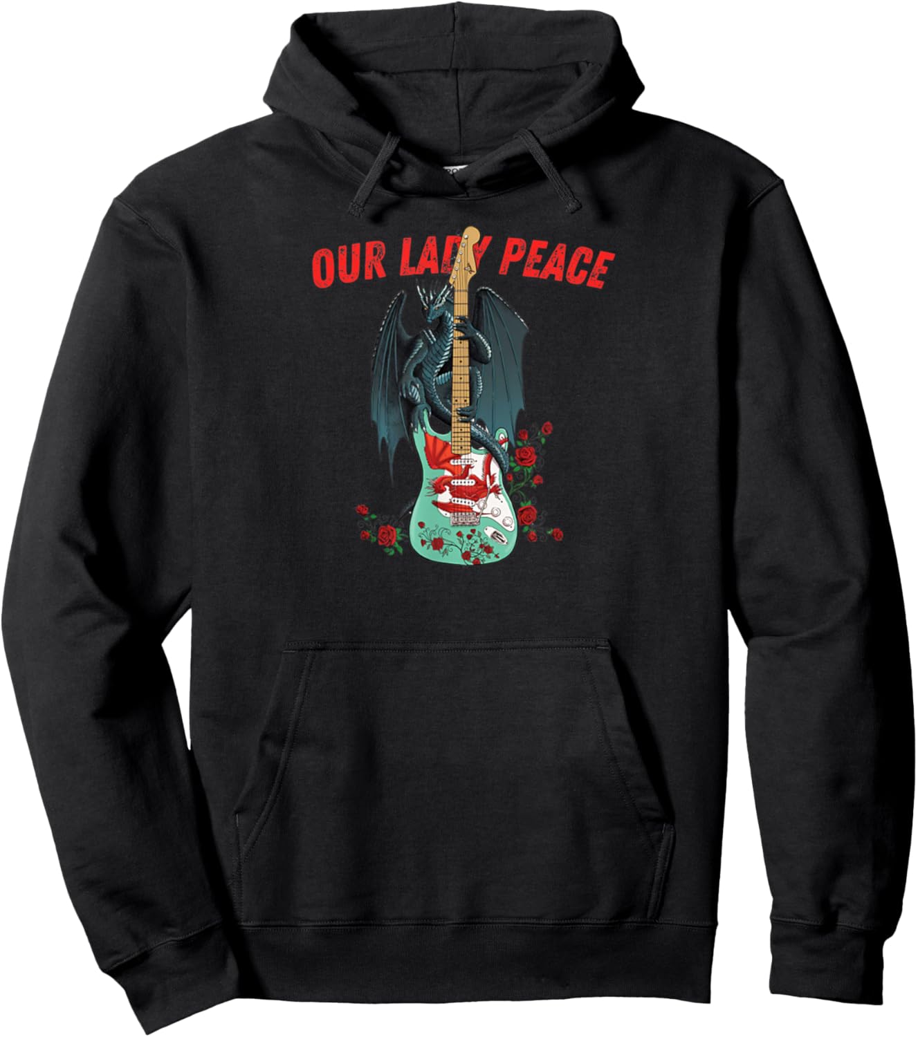Retro Vintage Quote Funny Our Lady Peace Basic Meaning Hoodie - Hoodie | Black