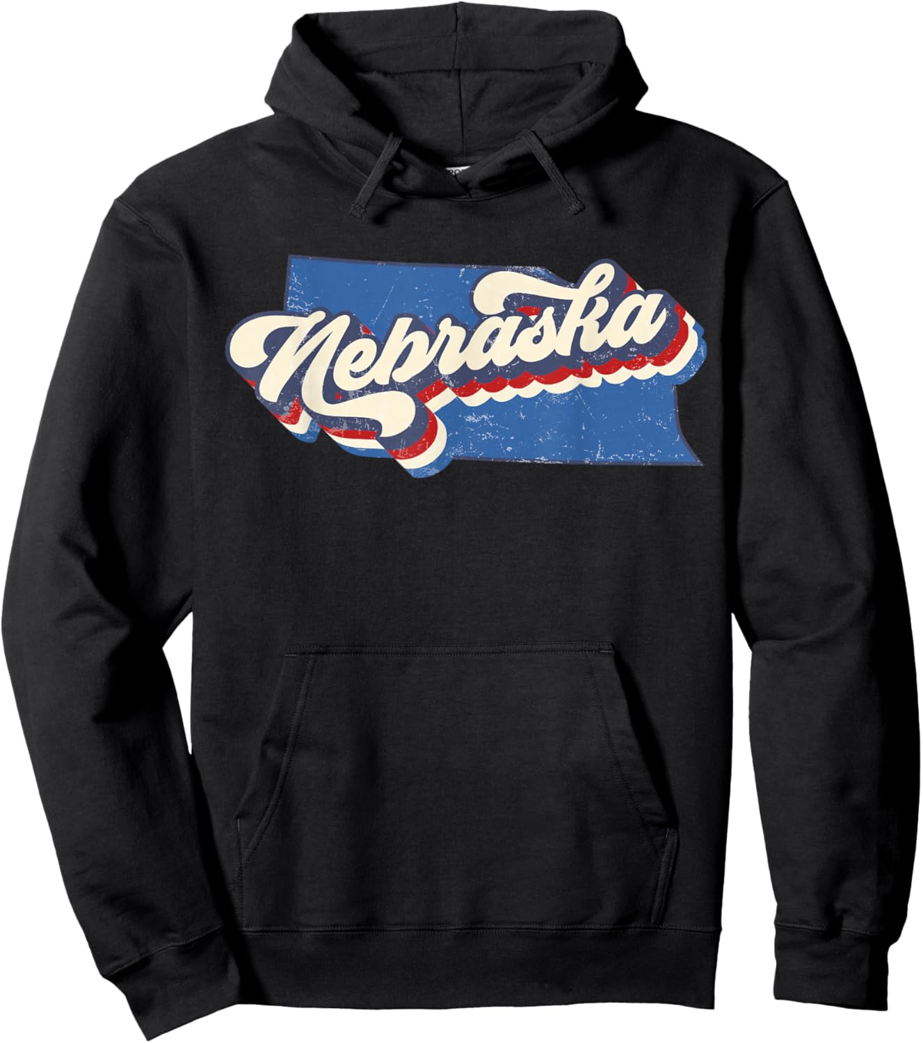 Nebraska Hoodie - Hoodie | Black