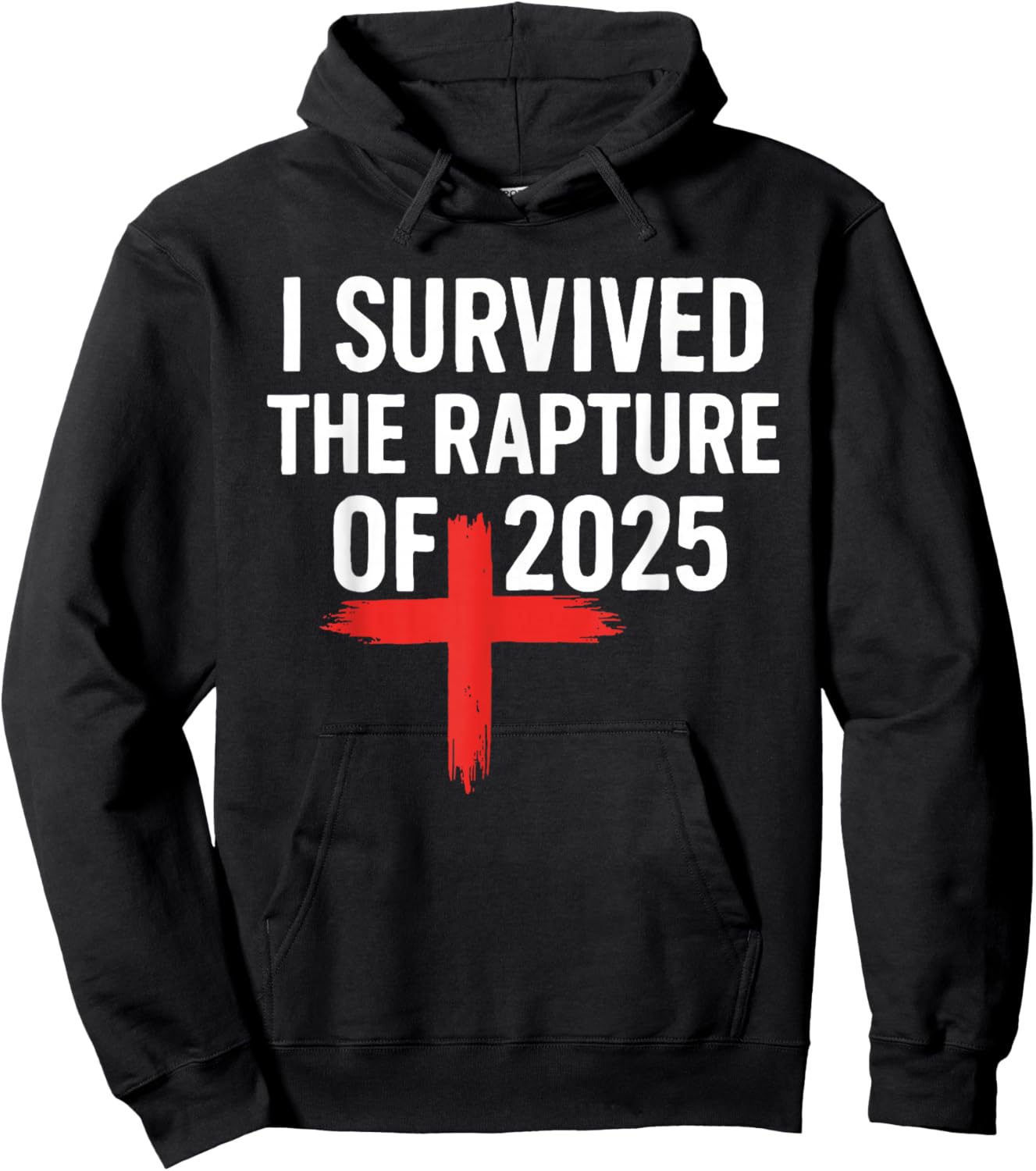 I Survived The Rapture of 2025 Hoodie - Hoodie | Black