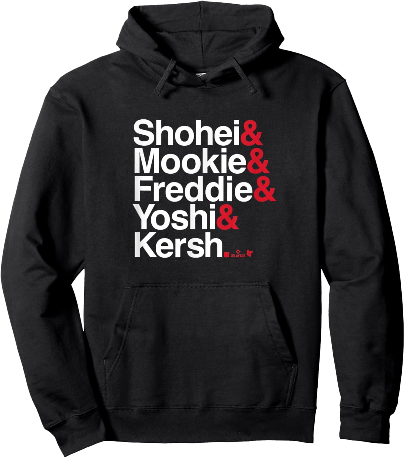 Ampersand Stars - Los Angeles Baseball Hoodie - Hoodie | Black