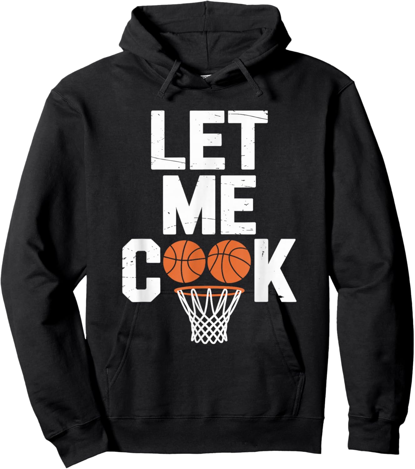 Let Me Cook, Coach Team Basketball Player Hoodie - Hoodie | Black