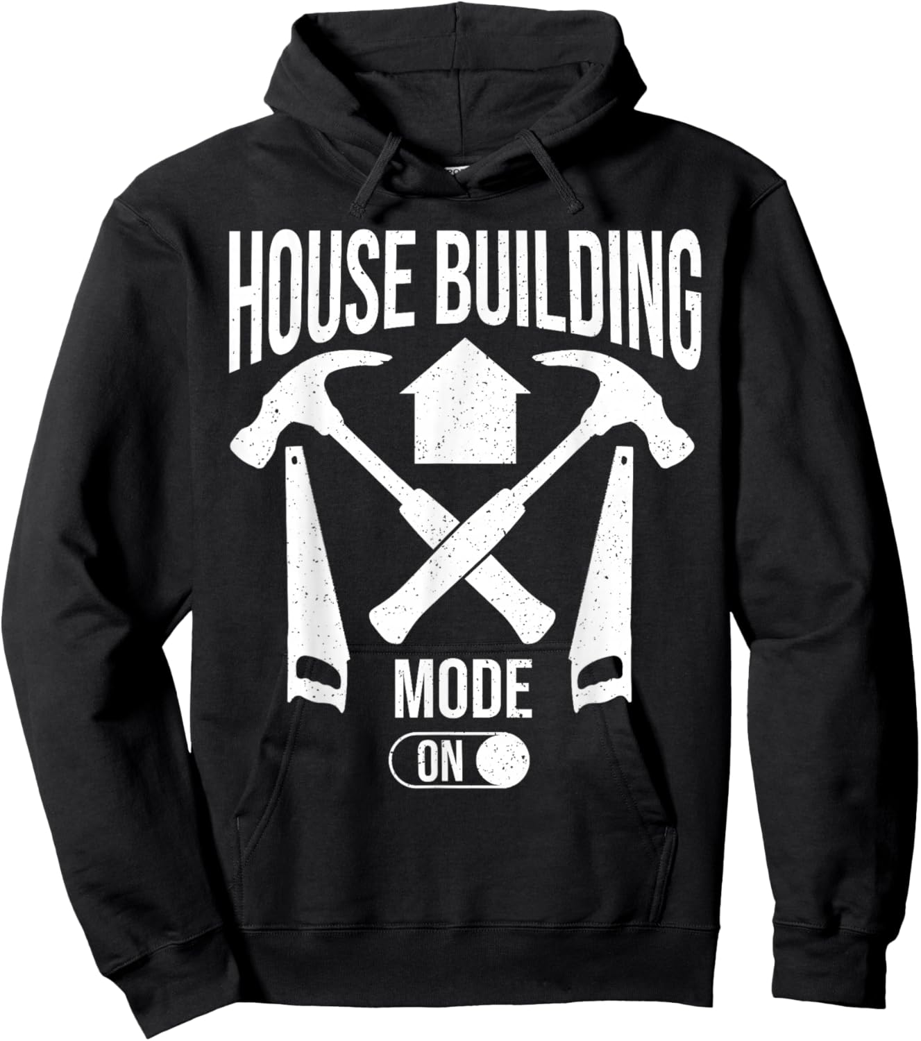 House Builder Carpenter Contractor Construction Hoodie - Hoodie | Black