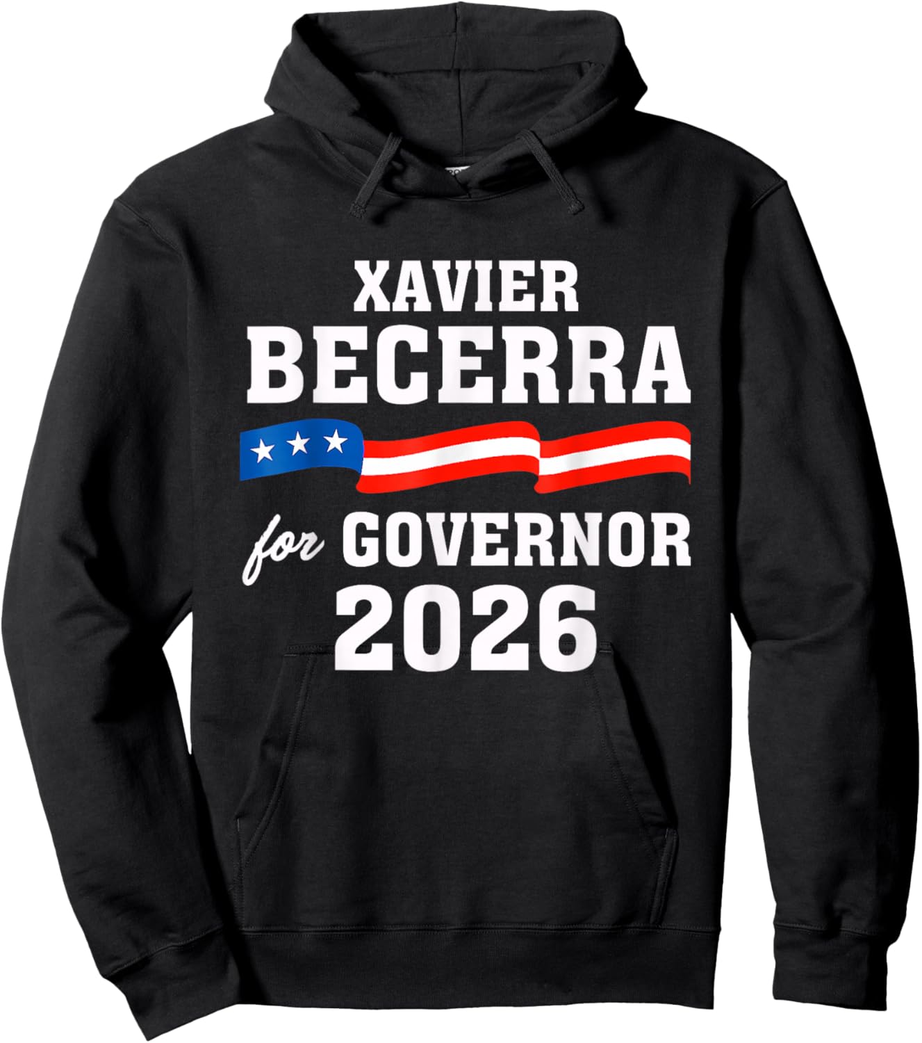 Xavier Becerra for Governor of California 2026 Hoodie - Hoodie | Black
