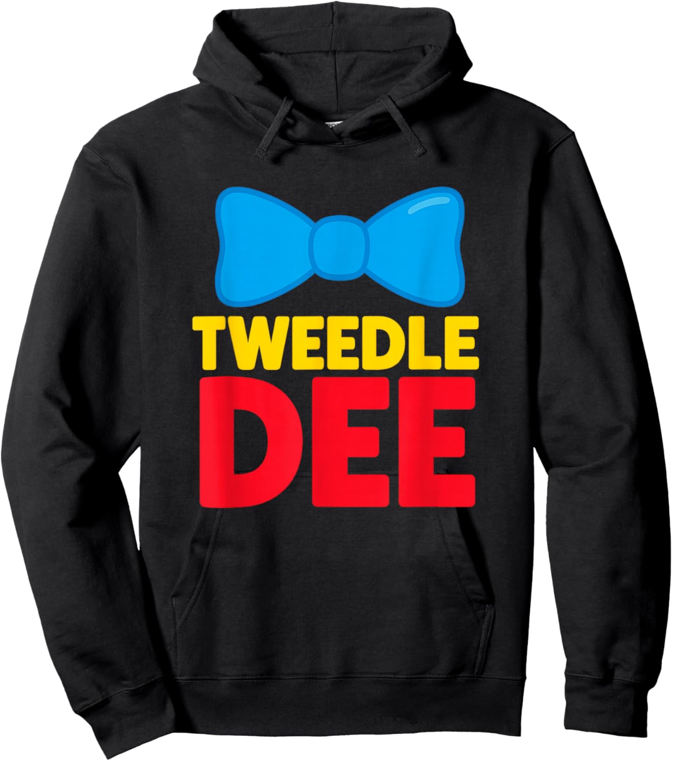 Funny Matching Halloween Couples, I'm with Dum Costume Hoodie - Hoodie | Black