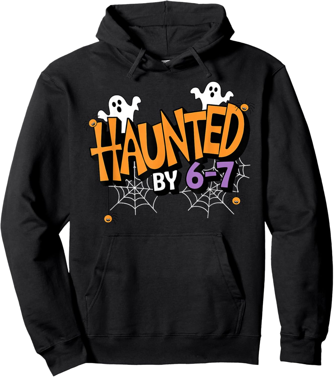 Haunted by 6 7 Halloween Hoodie - Hoodie | Black