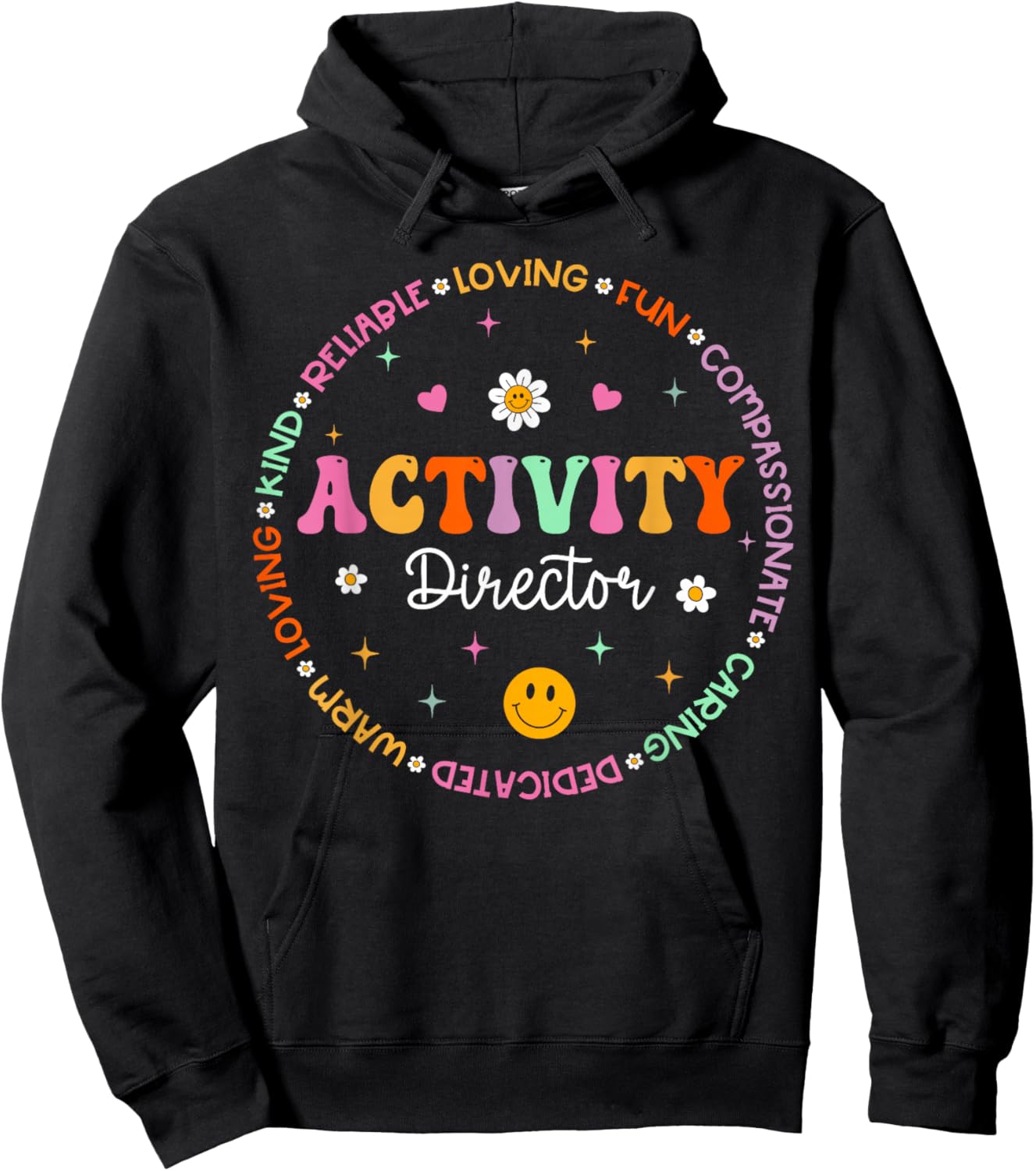 Activity Director Activity Professionals Week Healthcare Hoodie - Hoodie | Black