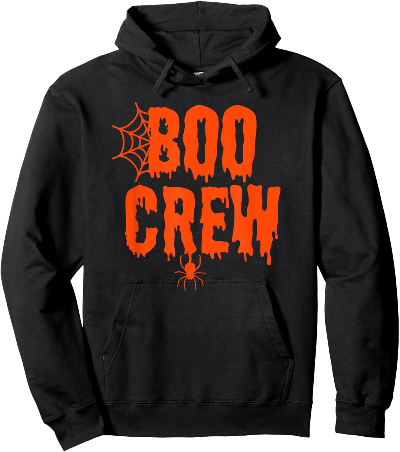 Boo Crew Funny Halloween Shirt for Group Costume Family Hoodie - Hoodie | Black
