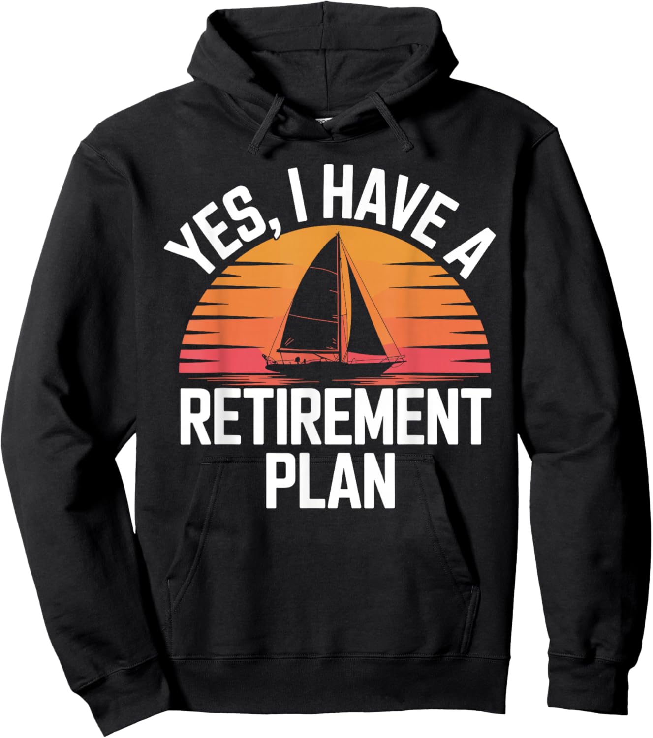Cool Sailing Art Women Kids Sail Boat Sailor Sailing Hoodie - Hoodie | Black