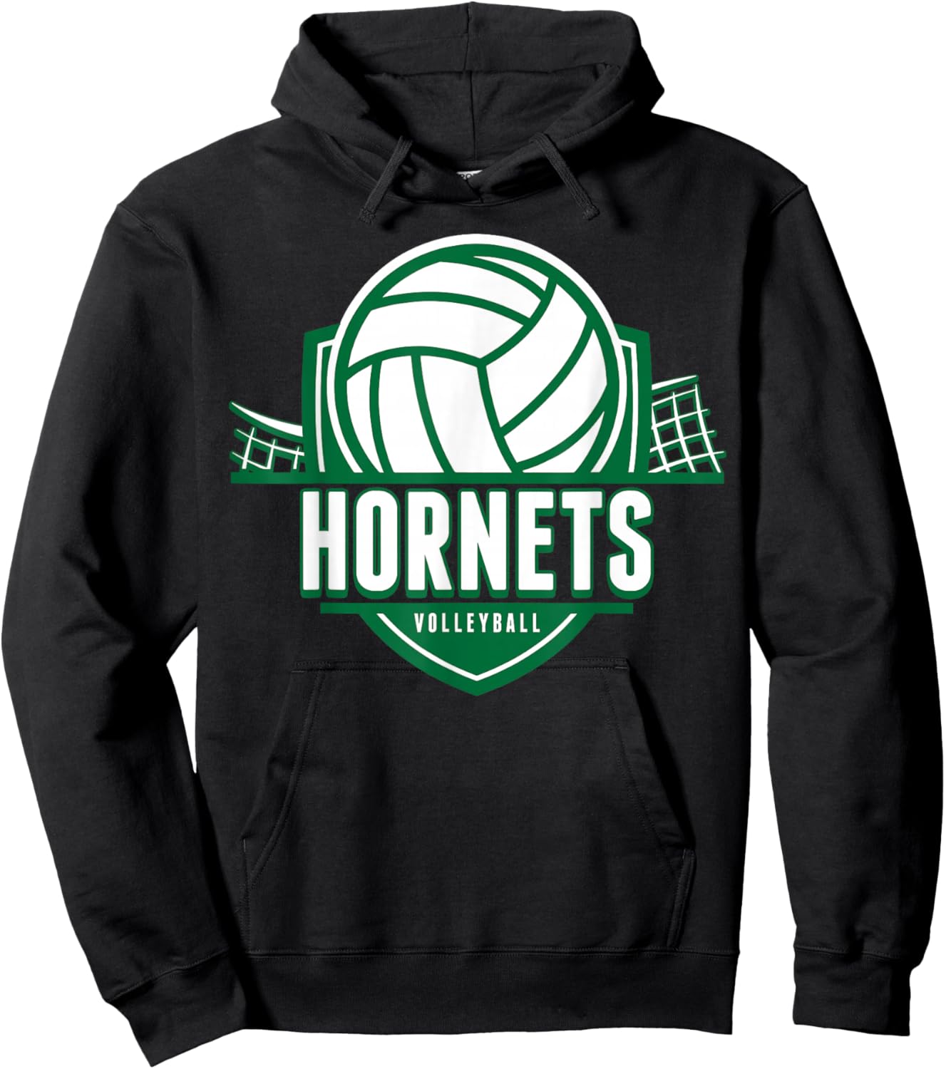 Hornets Volleyball Back to School Spirit G Hoodie - Hoodie | Black