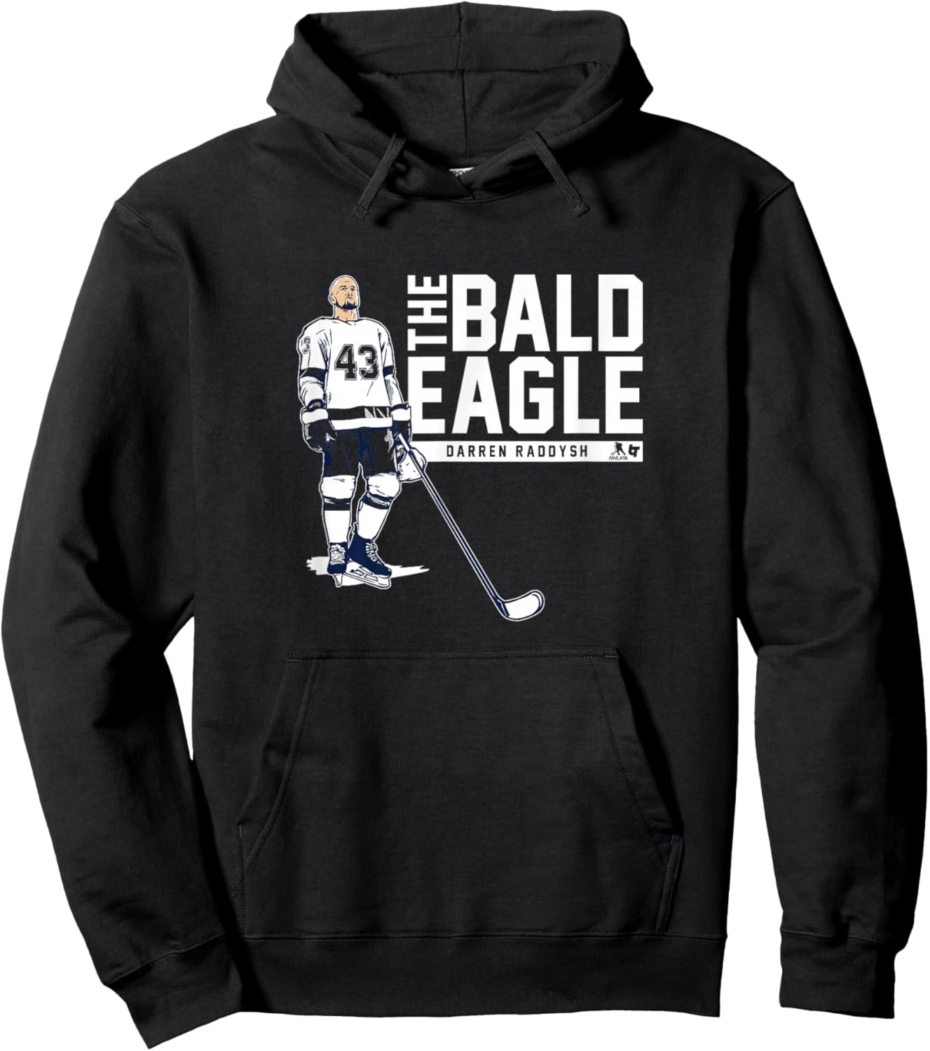 Darren Raddysh - The Bald Eagle - Tampa Bay Hockey Hoodie - Hoodie | Black