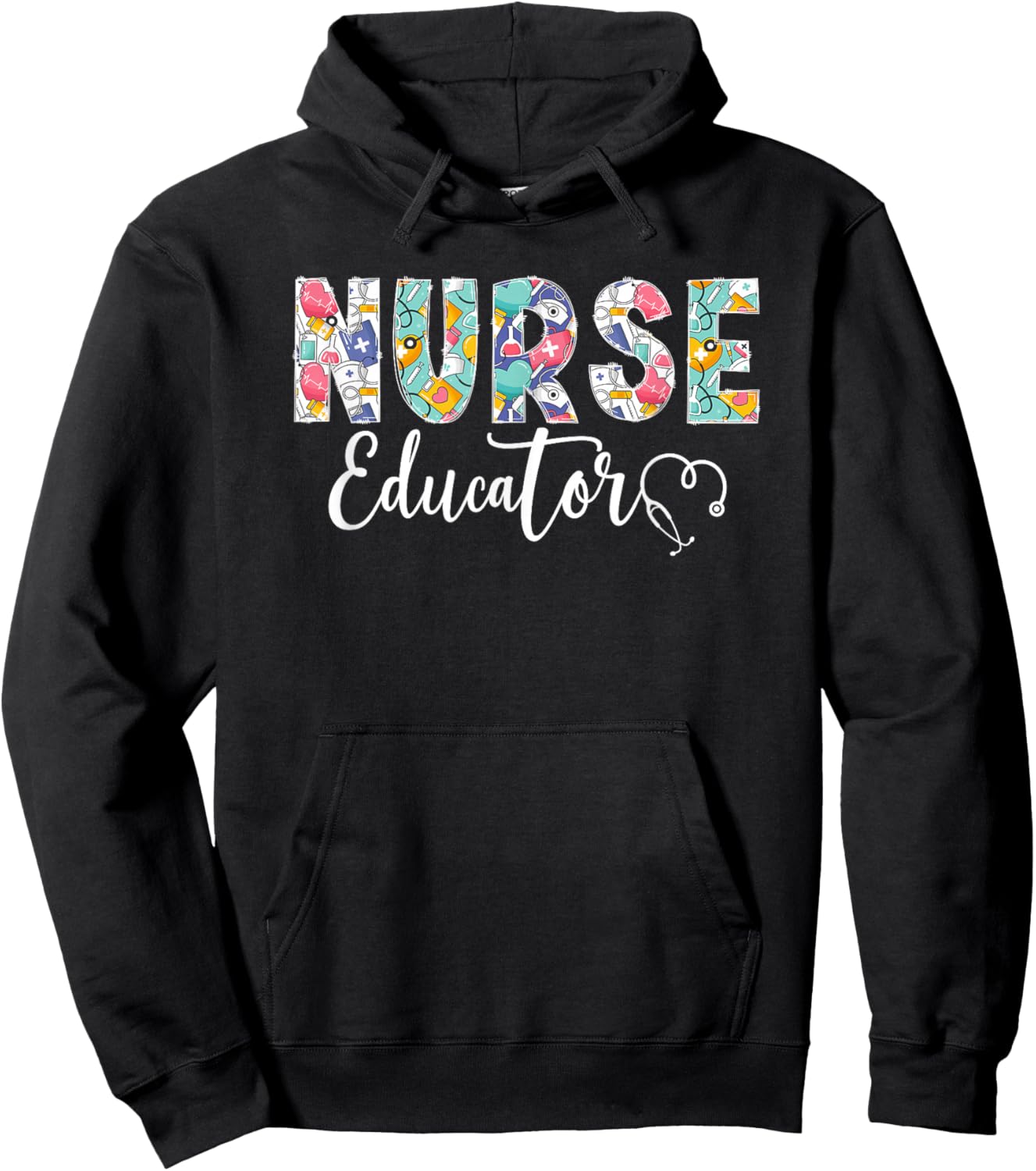 Nurse Educator Nursing Educator Best Nurse Educator Hoodie - Hoodie | Black