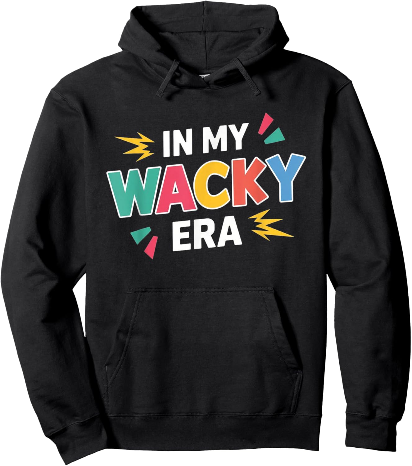 in My Wacky Era Kids and Teachers | Mismatch Day Spirit Week Hoodie - Hoodie | Black