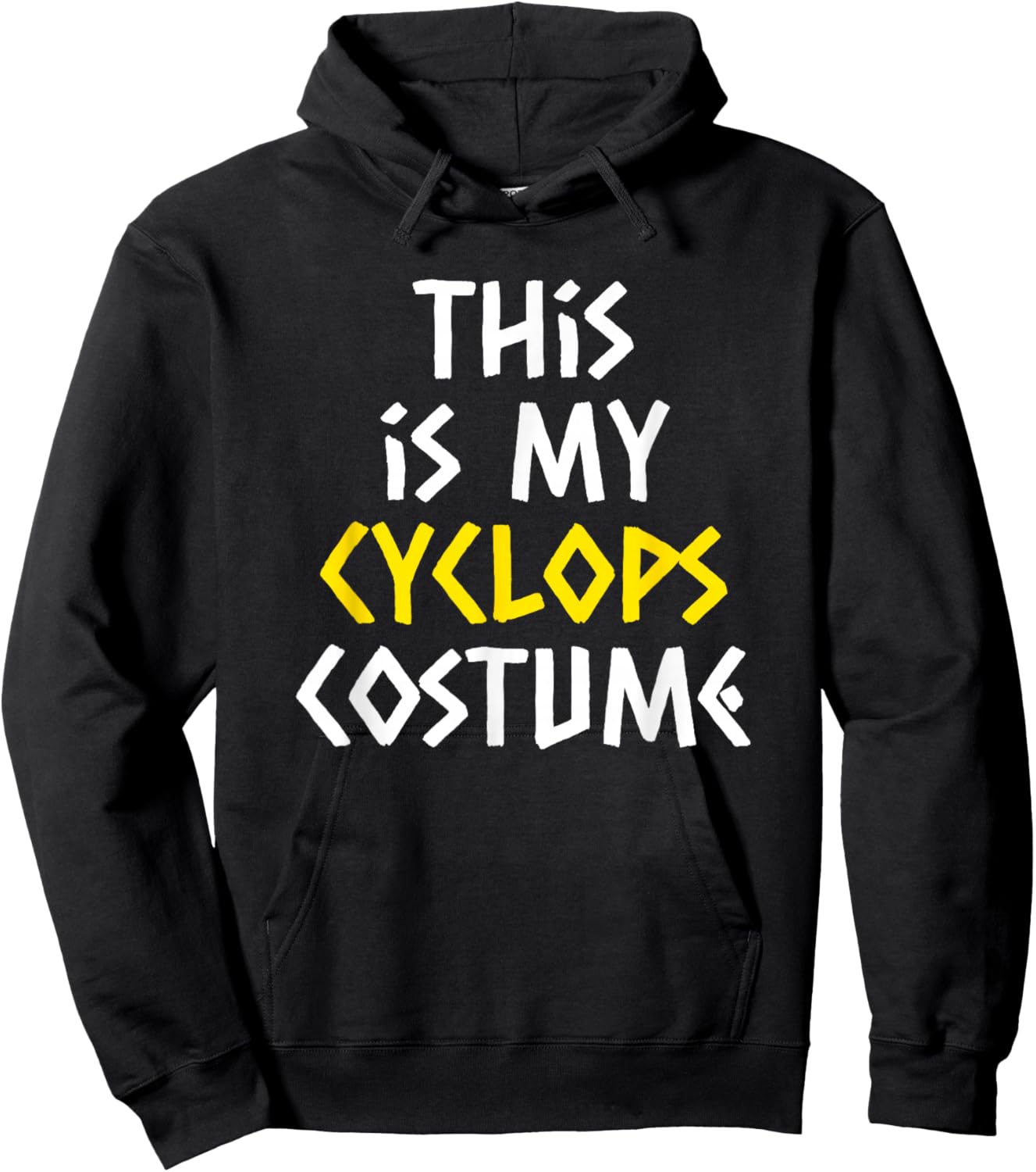 This is My Cyclops Costume Halloween Greek Mythology Hoodie - Hoodie | Black