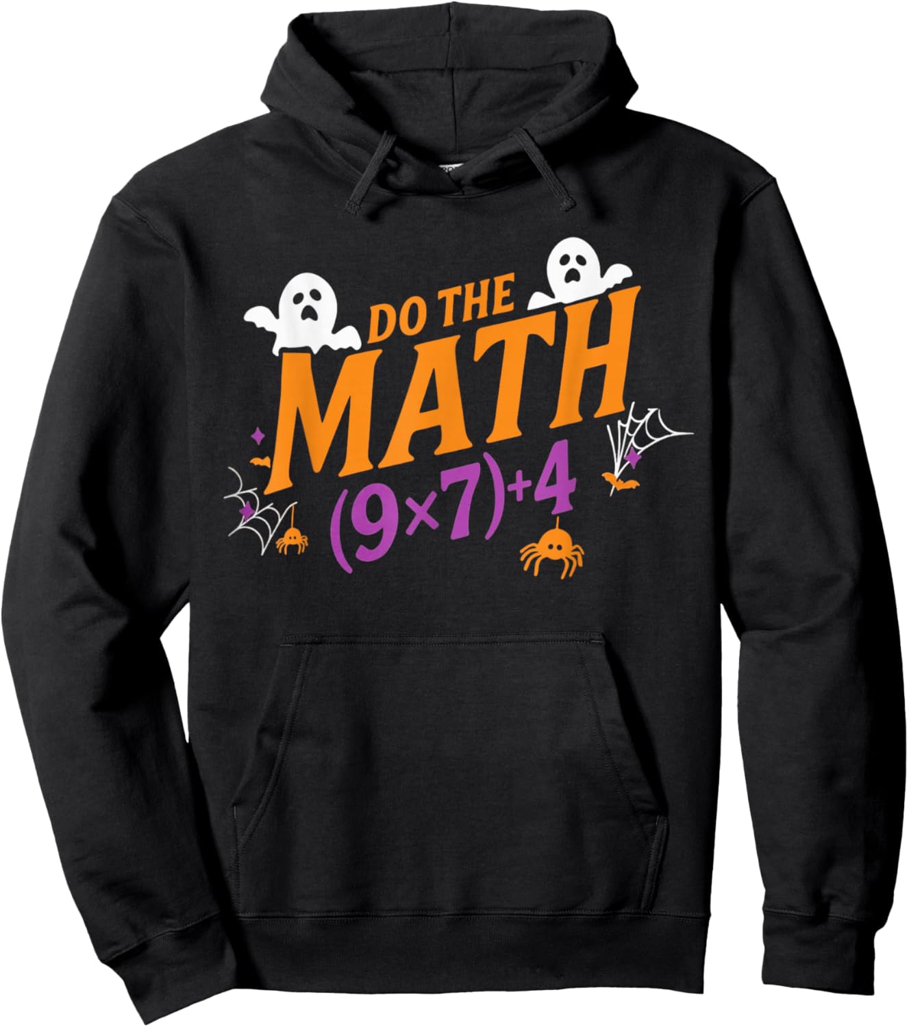 Do The Math 67 Meme PEMDAS Elementary Haunted Math Halloween Hoodie - Hoodie | Black