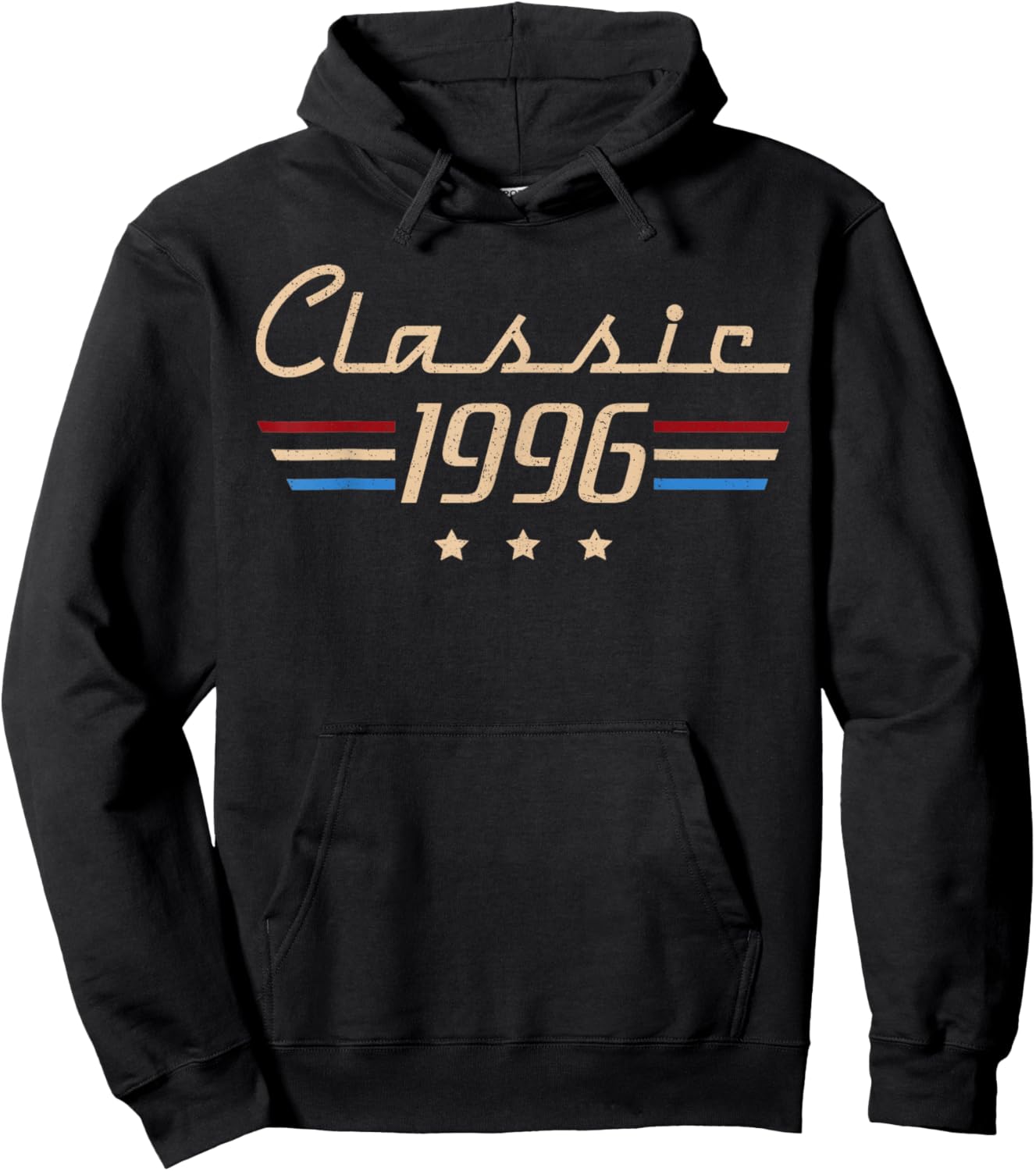 Vintage 1996 Classic Legend 30th Birthday 30 Year Old Men Hoodie - Hoodie | Black