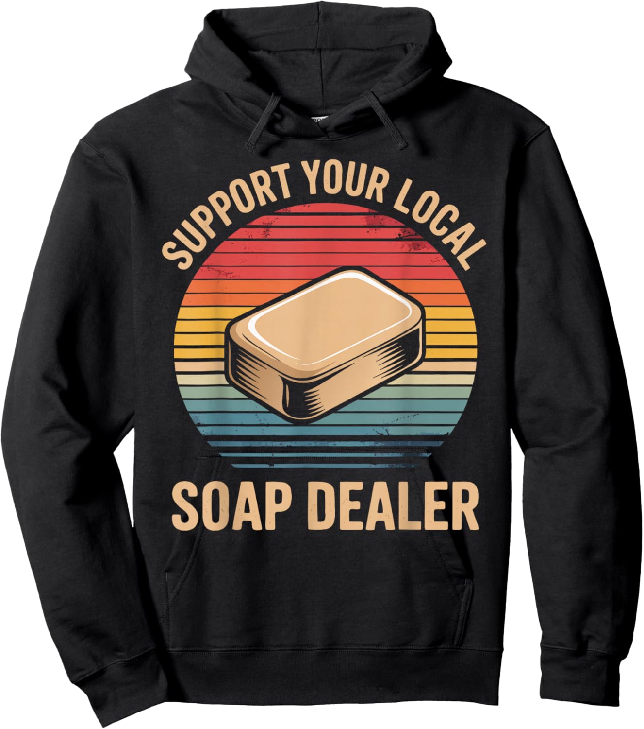 Funny Soap Maker Soap Dealer Making Soap Hoodie - Hoodie | Black