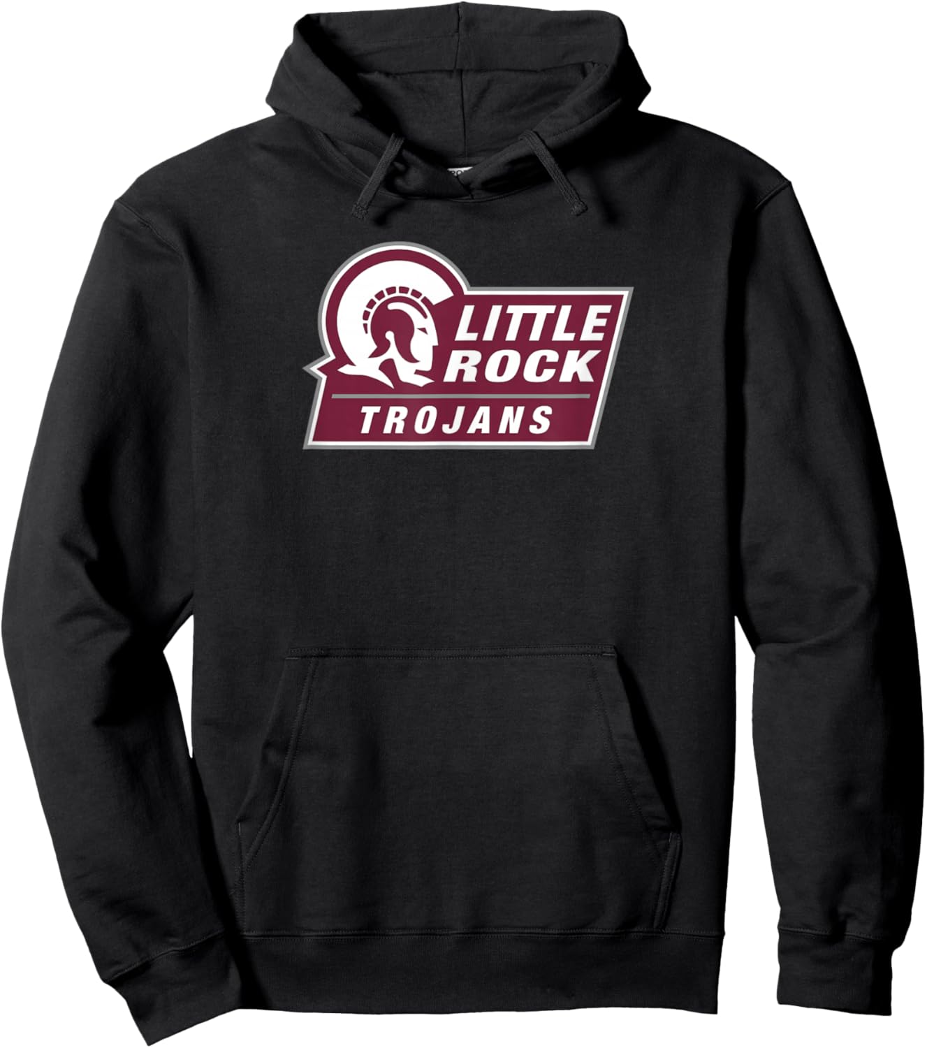 University of Arkansas at Little Rock Trojans Primary Logo Hoodie - Hoodie | Black