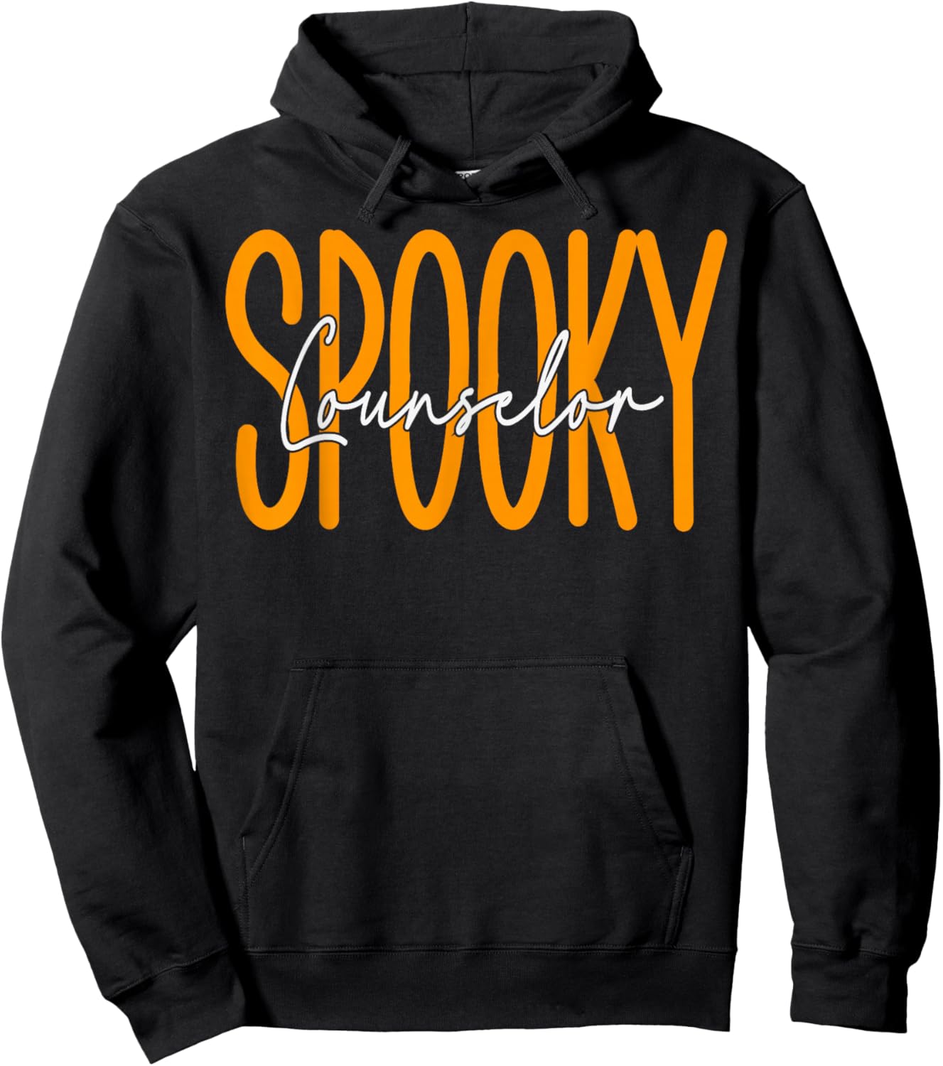 Counselor Spooky Halloween Funny School Costume Hoodie - Hoodie | Black