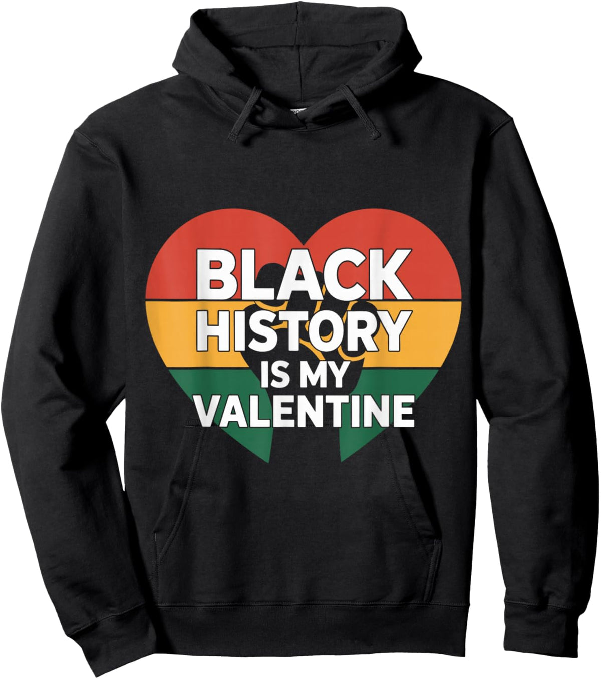 T-Shirt Hoodie - Hoodie | Black