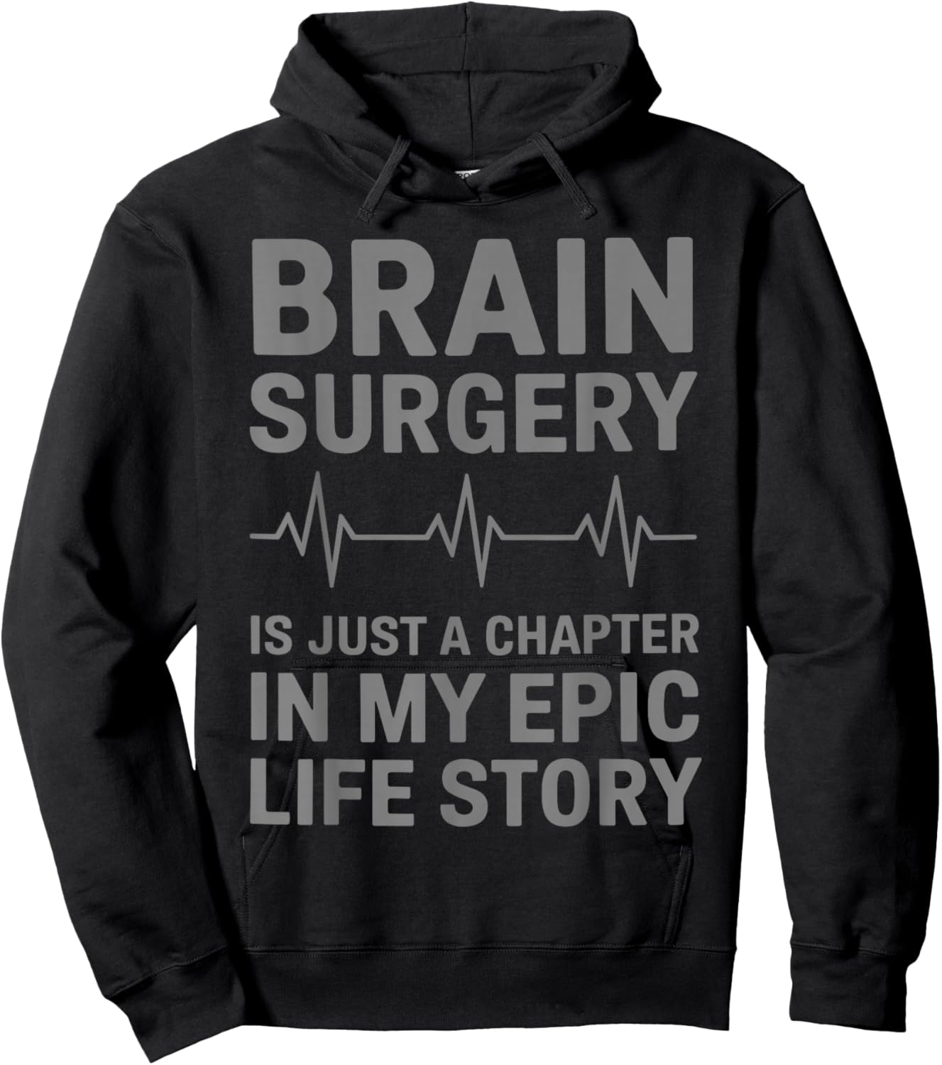 Brain Surgery Recovery Art Women Post Brain Surgery Hoodie - Hoodie | Black