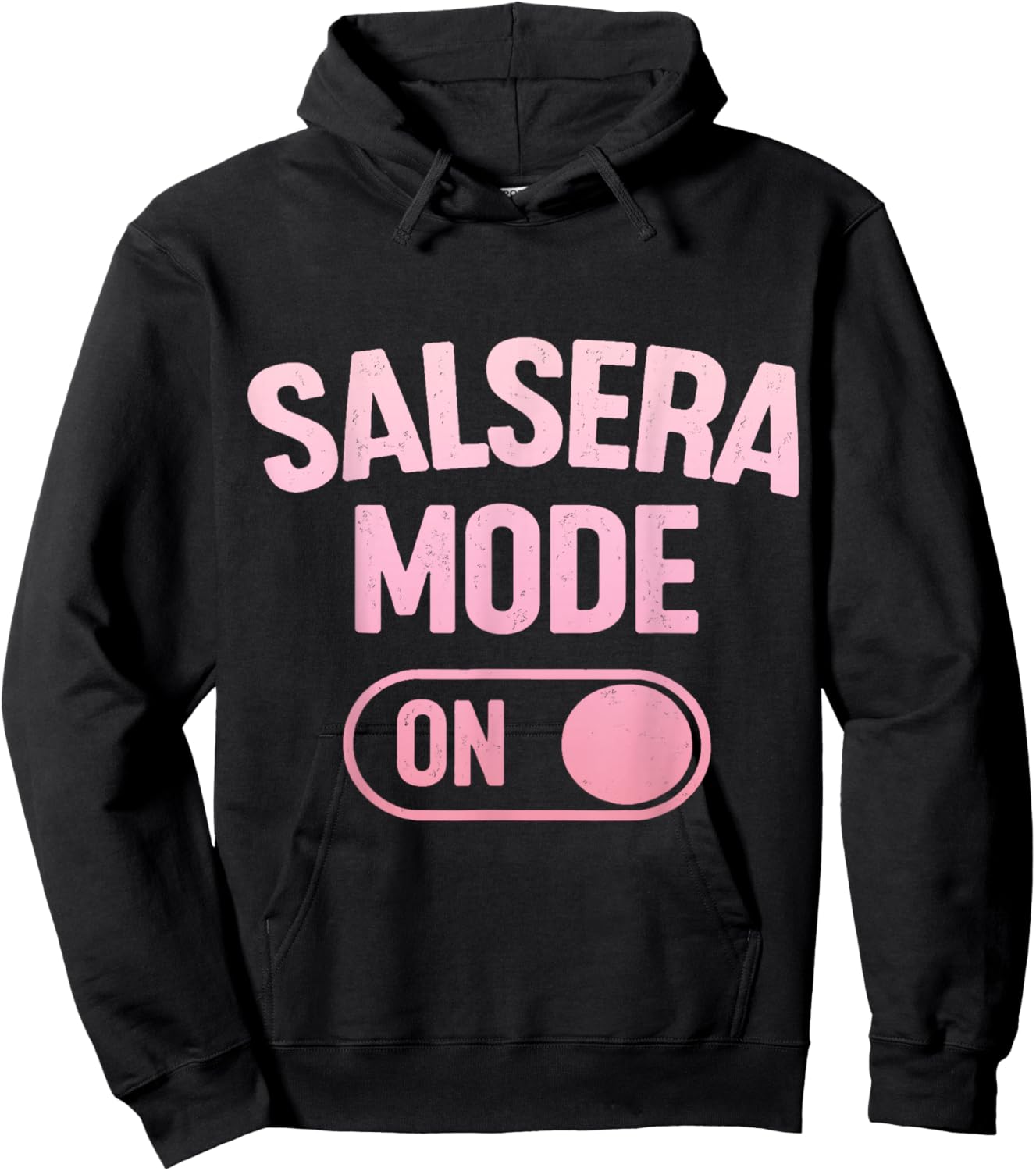 Salsera Mode On Funny Salsa Dance Hoodie - Hoodie | Black