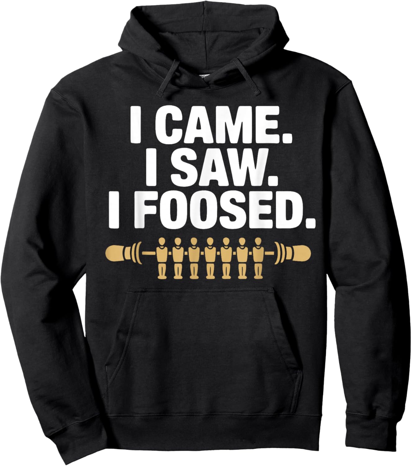 Foosball Table Play Foosball Hoodie - Hoodie | Black