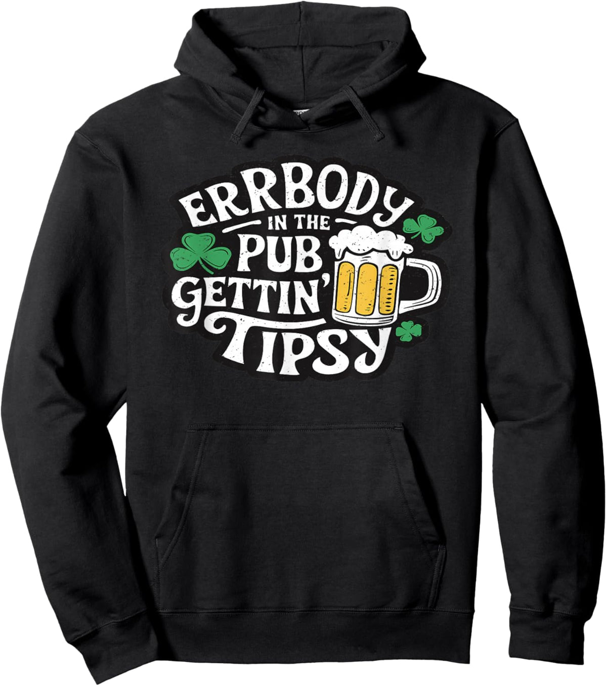 Everybody in The Pub Getting Tipsy Hoodie - Hoodie | Black