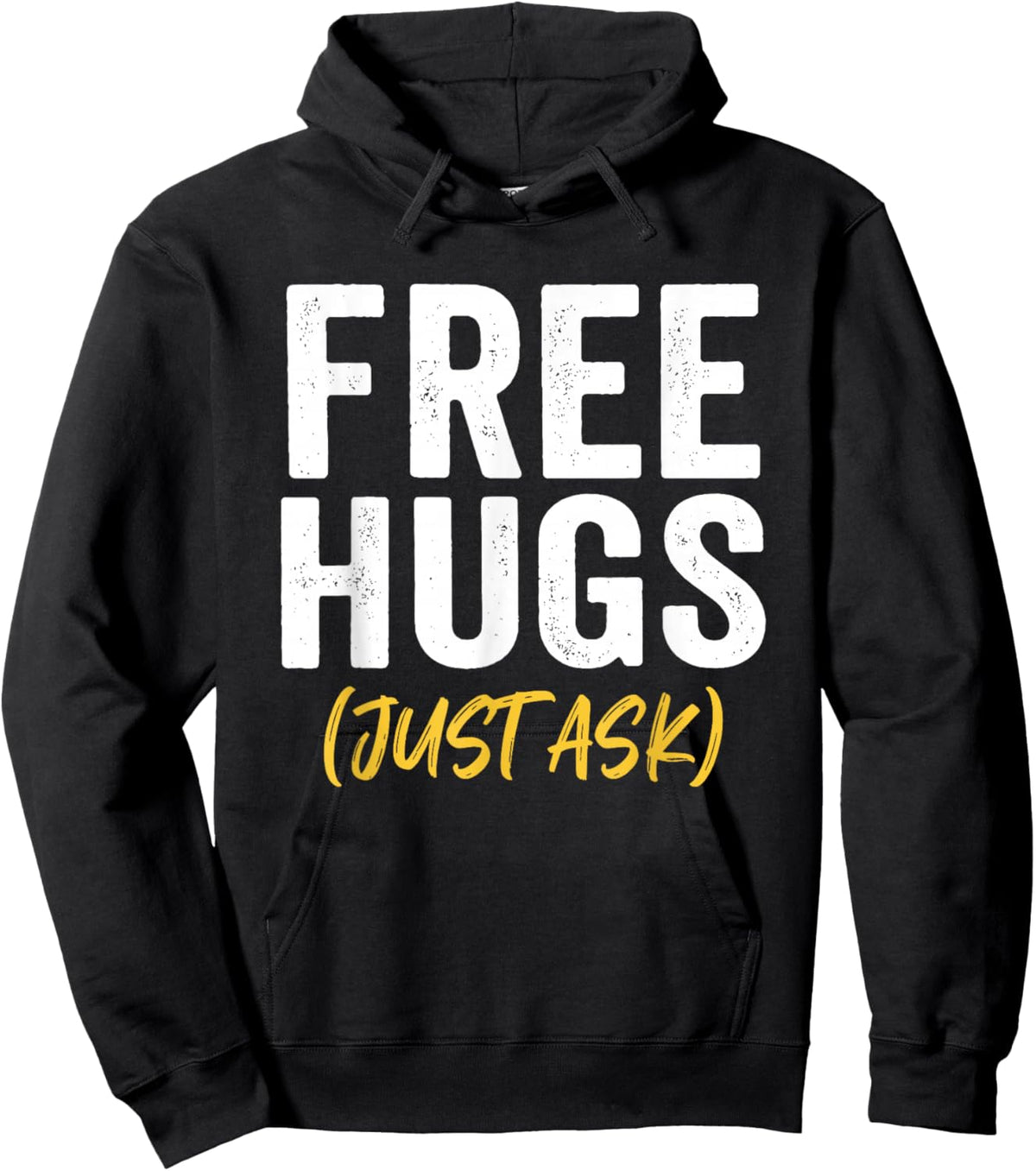 Free Hugs Just Ask Hoodie - Hoodie | Black