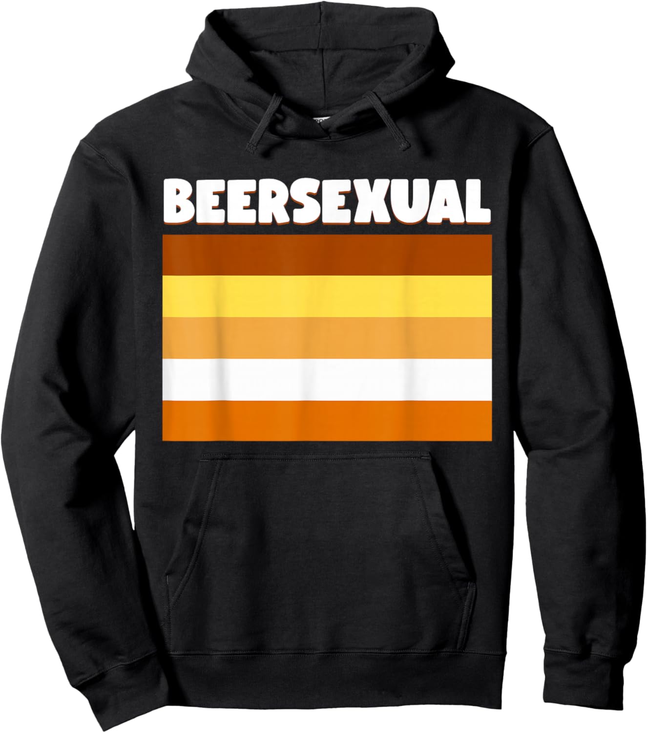 I'm a Beersexual | Funny Beer Drinkeres Gifts | 2 Beers Hoodie - Hoodie | Black