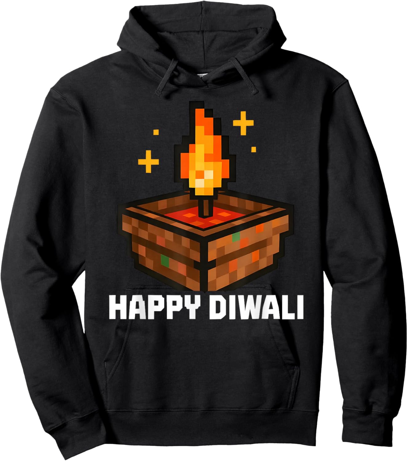 Happy Diwali Festival of Lights Celebration Kids Toddlers Hoodie - Hoodie | Black