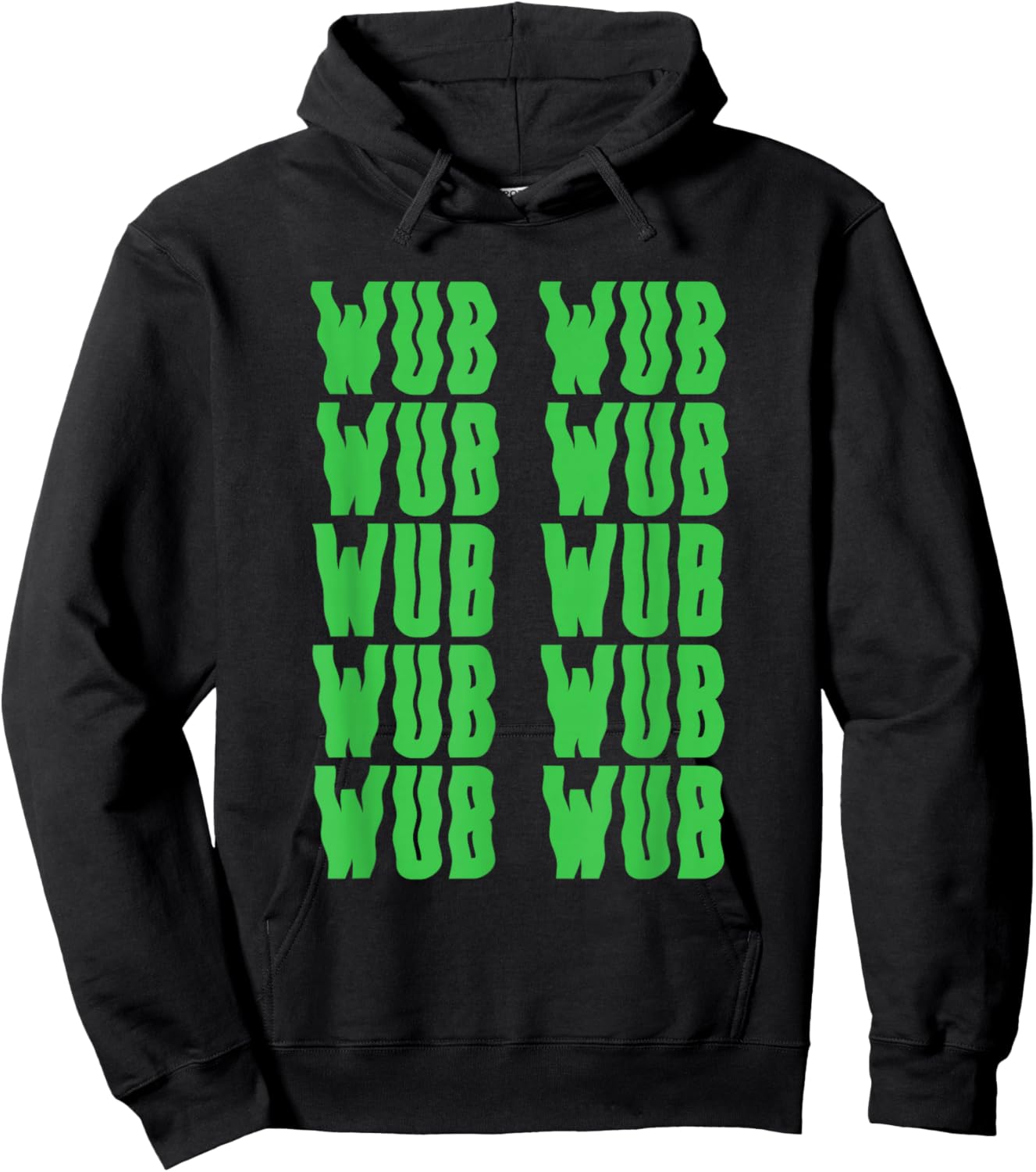 Wub Wub Dubstep Riddim Festival Headbanger Men Women Hoodie - Hoodie | Black