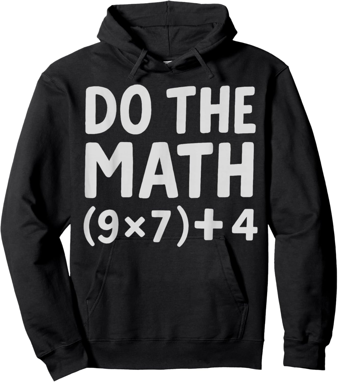 Do The Math 9x7+4 Hoodie - Hoodie | Black