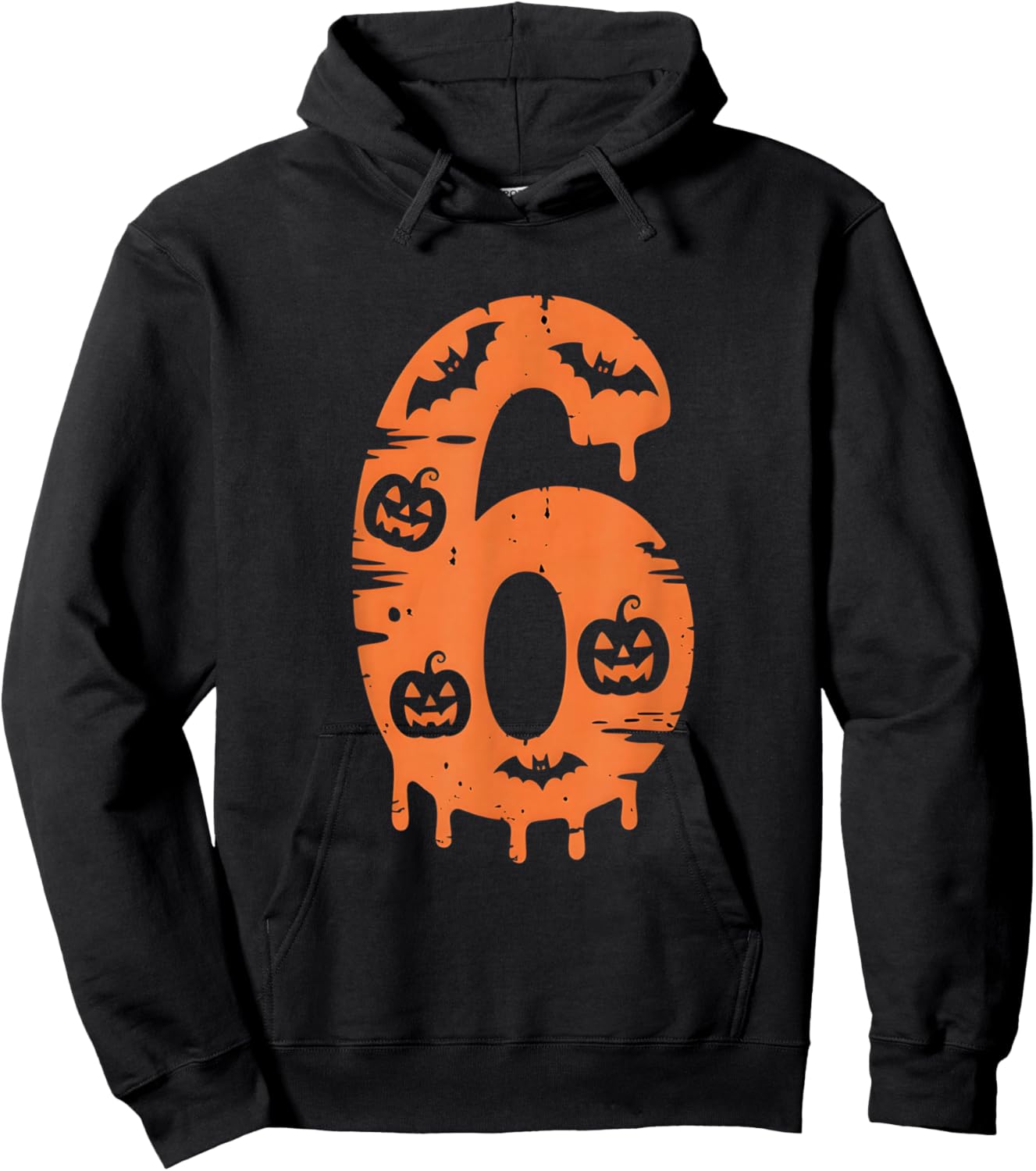 6 Number Meme 67 Six Seven Halloween Hoodie - Hoodie | Black