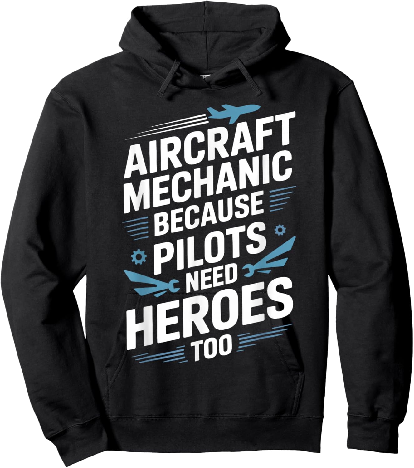 Aircraft Mechanic Art Women Aircraft Maintenance Hoodie - Hoodie | Black