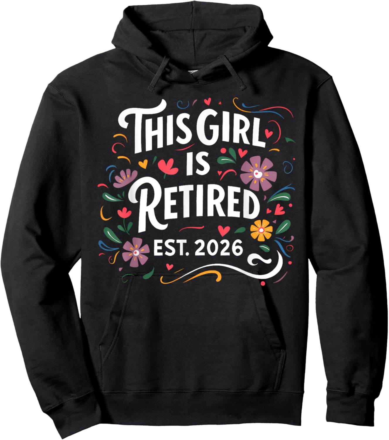 Retirement Mom Women Hoodie - Hoodie | Black