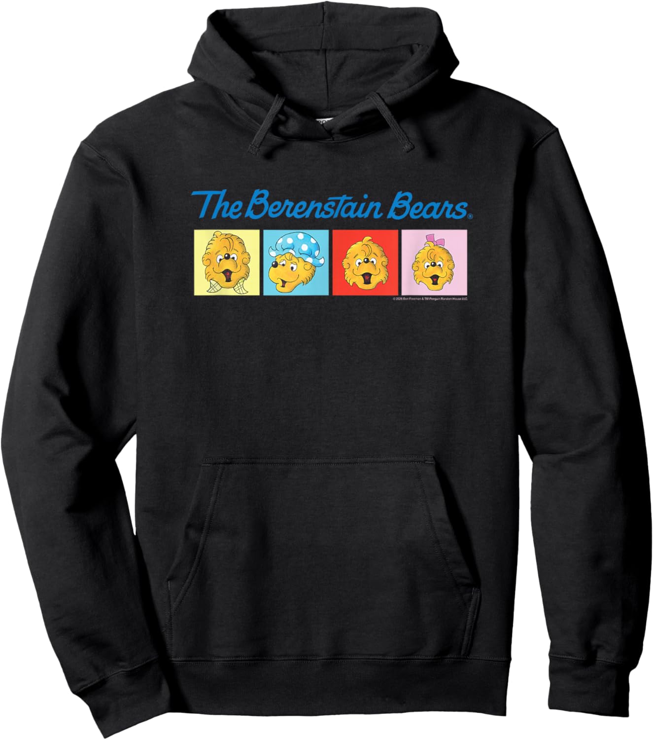 Pop Art Characters Vintage Book Hoodie - Hoodie | Black