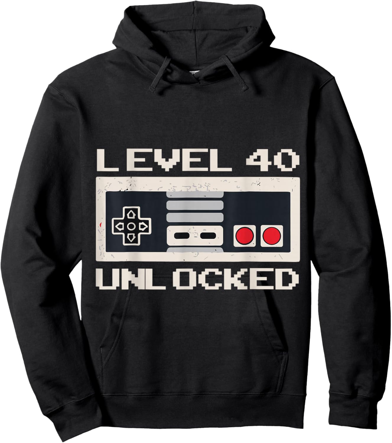 Unlock Level 40 Years Ago 40th Birthday Shirts Men Hoodie - Hoodie | Black