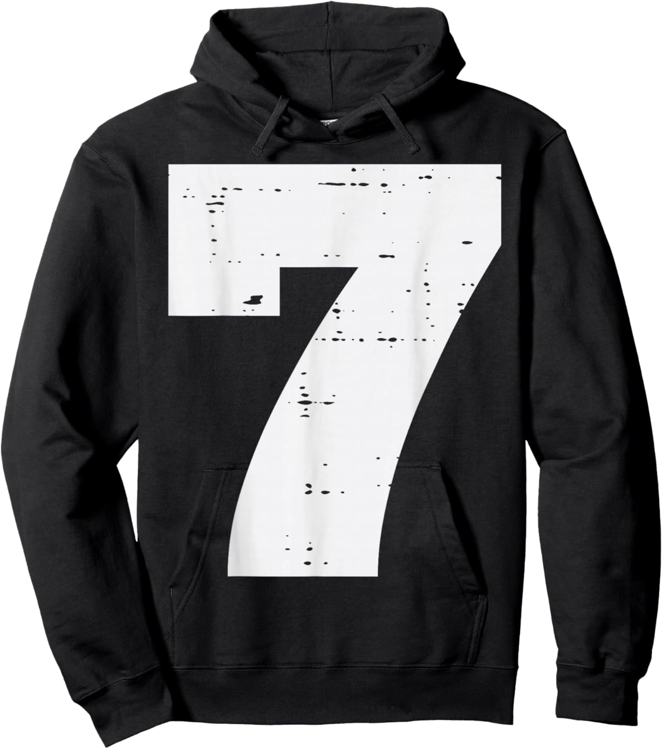 Number 7 Matching 67 Meme Halloween 7th Birthday Kids Boys Hoodie - Hoodie | Black